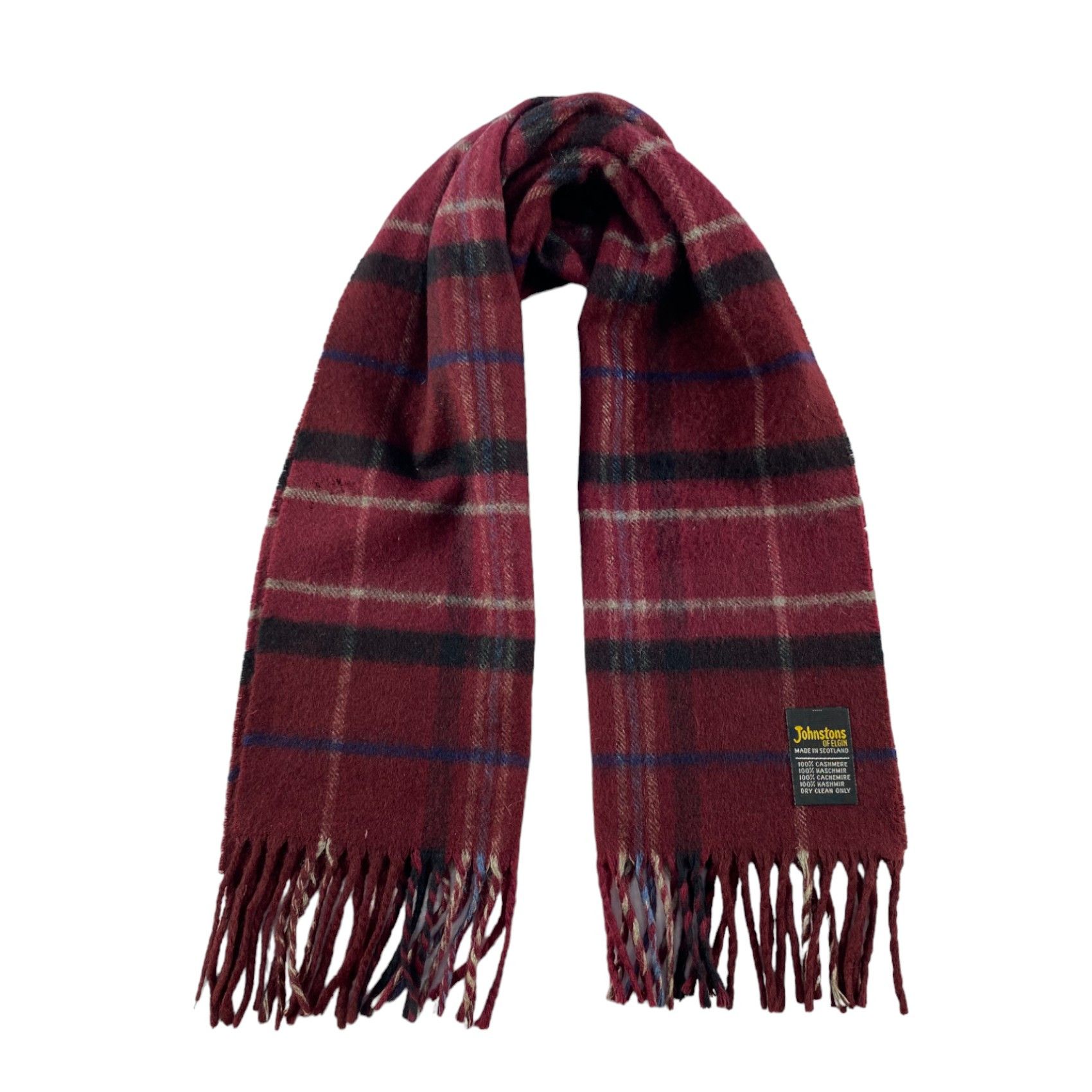 Johnstons Of Elgin × Vintage Johnstons Of Elgin Scarf / Muffler / Neckwear Size ONE SIZE - 1 Thumbnail