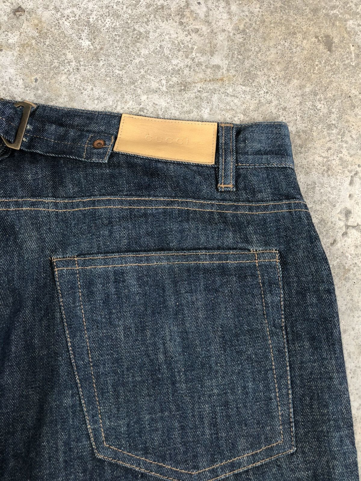 Tom Ford Gucci Wide Straight Denim Size US 32 / EU 48 - 16 Thumbnail