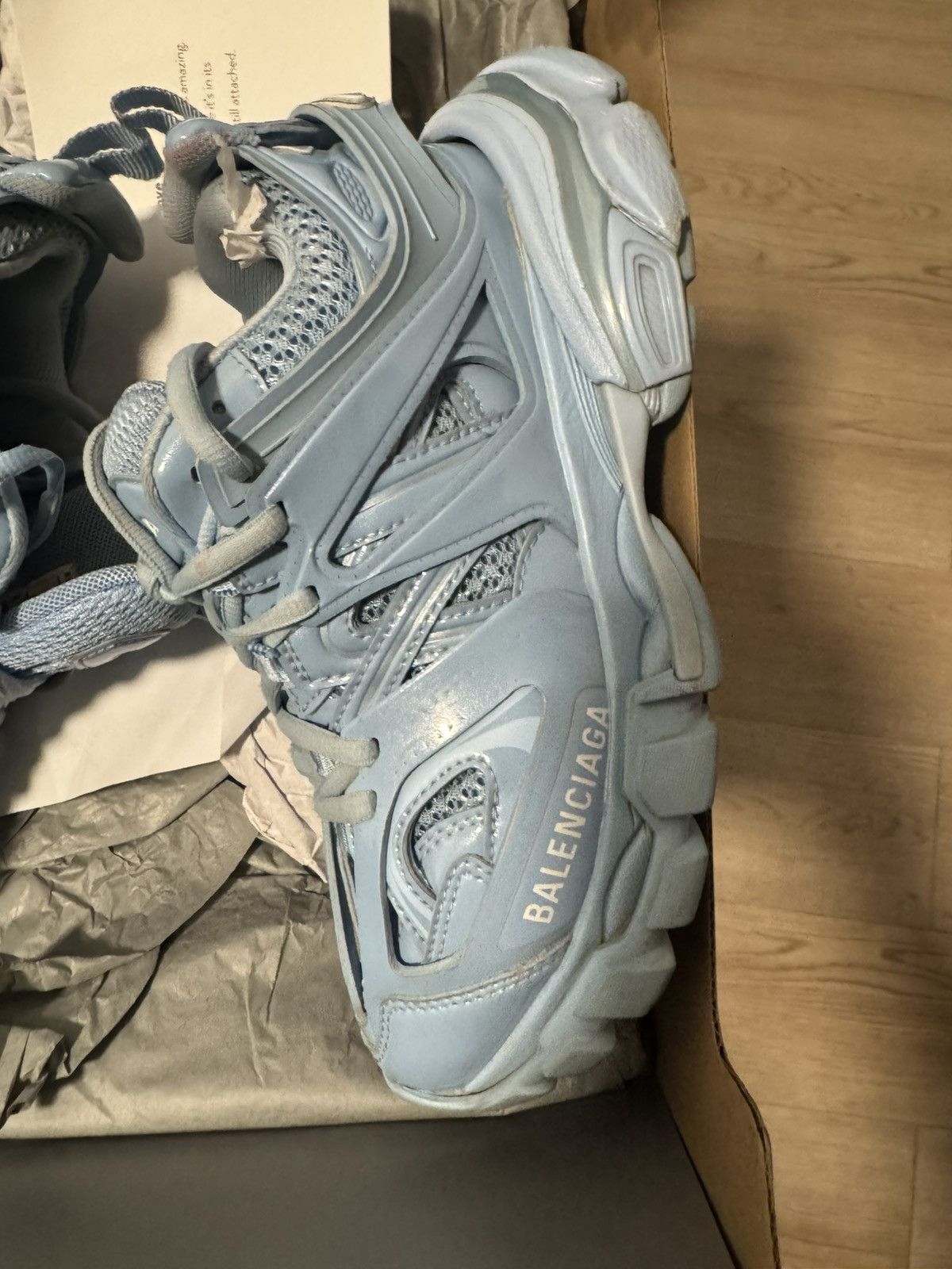 Balenciaga Womens Balenciaga Track Sneakers Size US 5 / IT 35 - 4 Thumbnail
