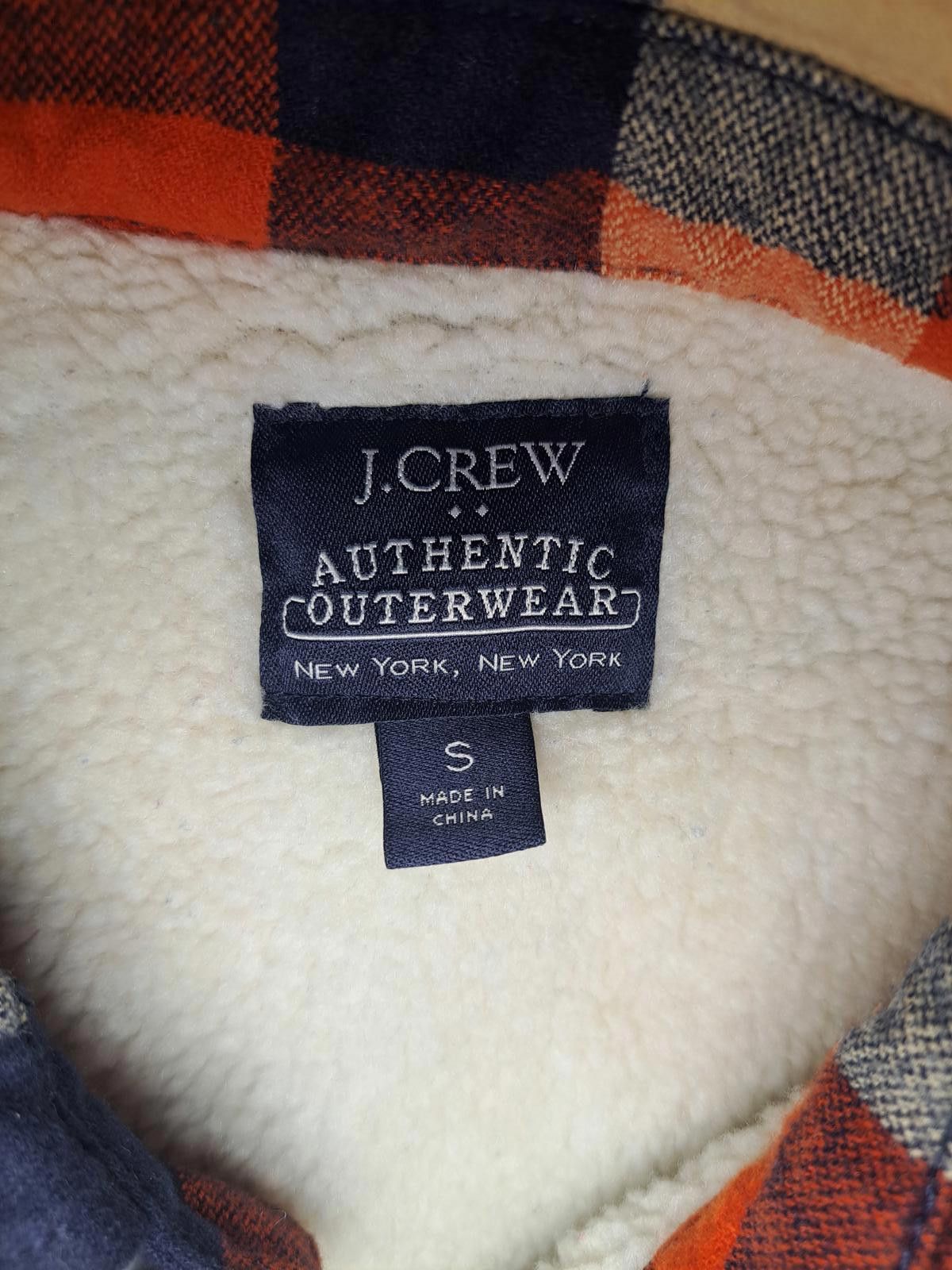 J.Crew J Crew Flannel Button Up Jacket Mens Small Multicolor Check Size US S / EU 44-46 / 1 - 2 Thumbnail