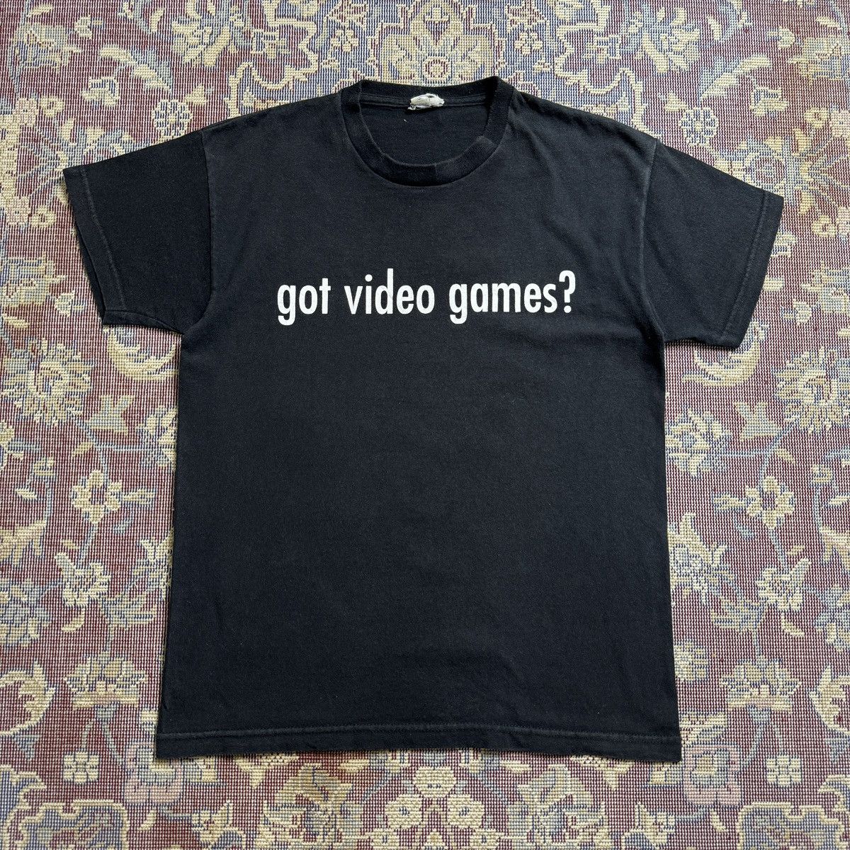 Playstation Vintage 2000s Got Video games Tee parody got Milk crazy Y2K Size US S / EU 44-46 / 1 - 2 Thumbnail