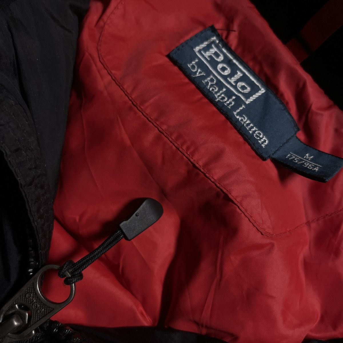 Polo Ralph Lauren Polo Ralph Lauren Black & Red Puffer Jacket Size US M / EU 48-50 / 2 - 4 Thumbnail
