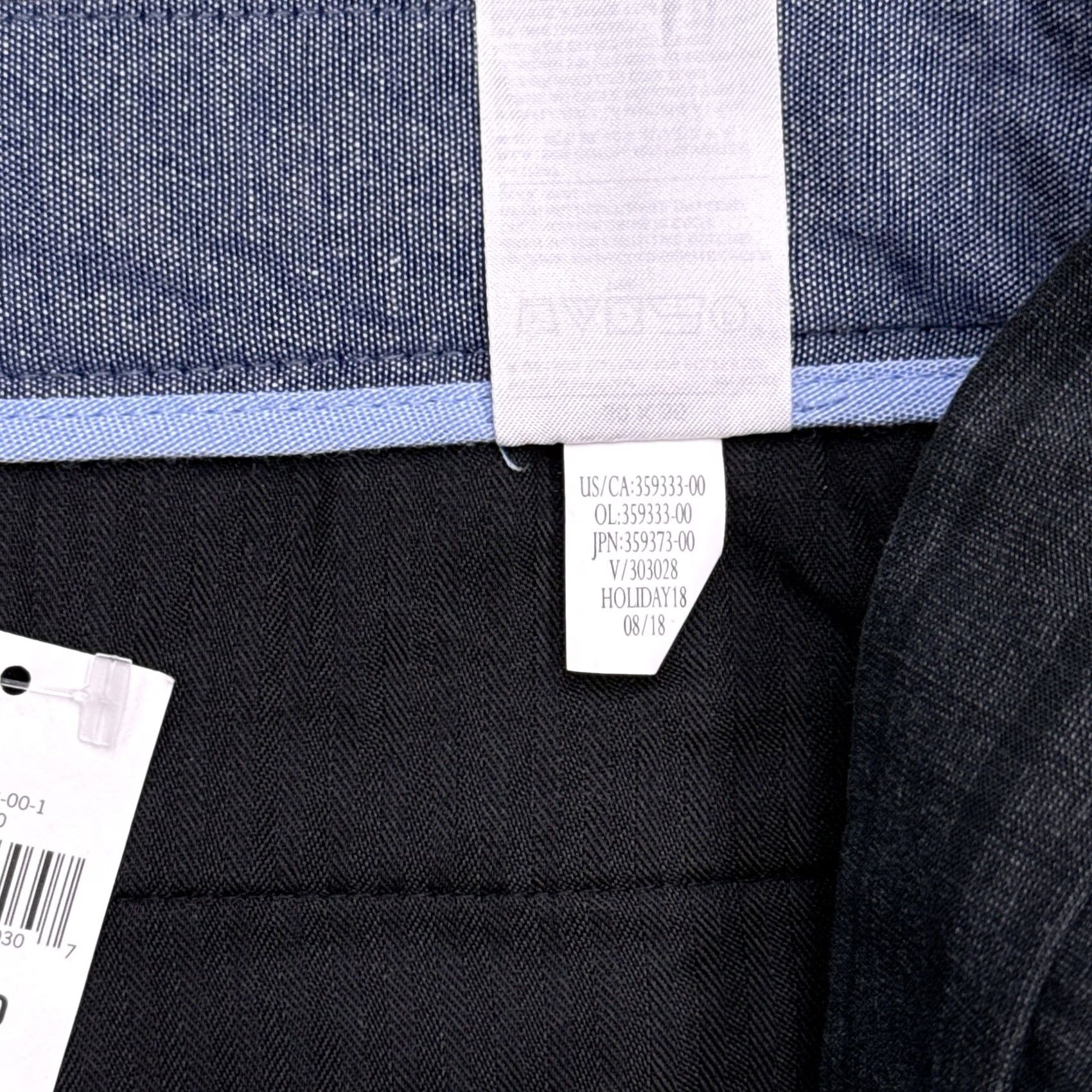 Banana Republic Banana Republic Pants Men 30x30 Gray Plaid Chino Aiden Fit Regular Straight Mid Rise Belt Loops Pocket Logo New Size US 30 / EU 46 - 7 Thumbnail