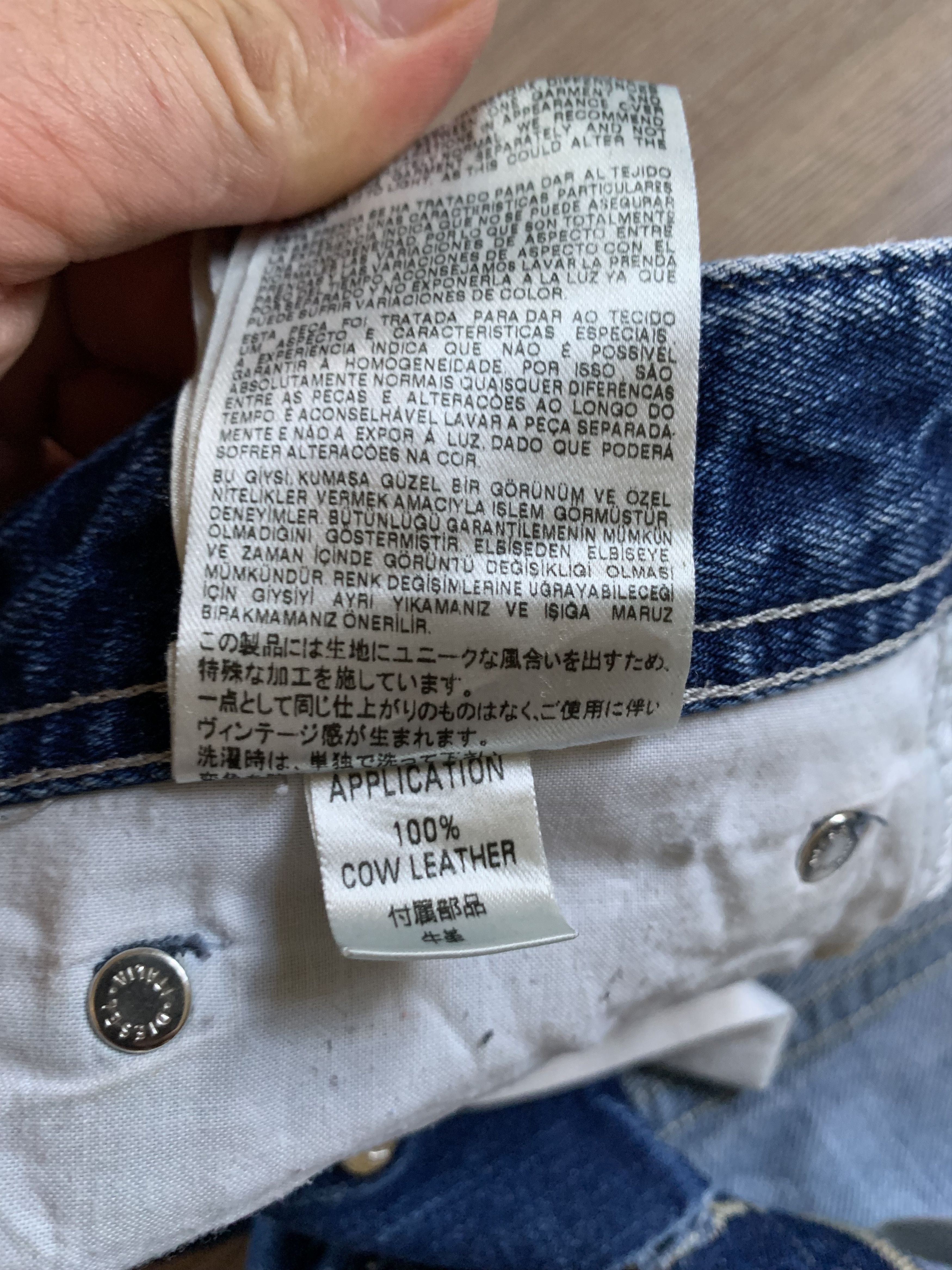 Diesel × Vintage Diesel Viker Regular Straight Vintage Jeans Size US 30 / EU 46 - 11 Thumbnail