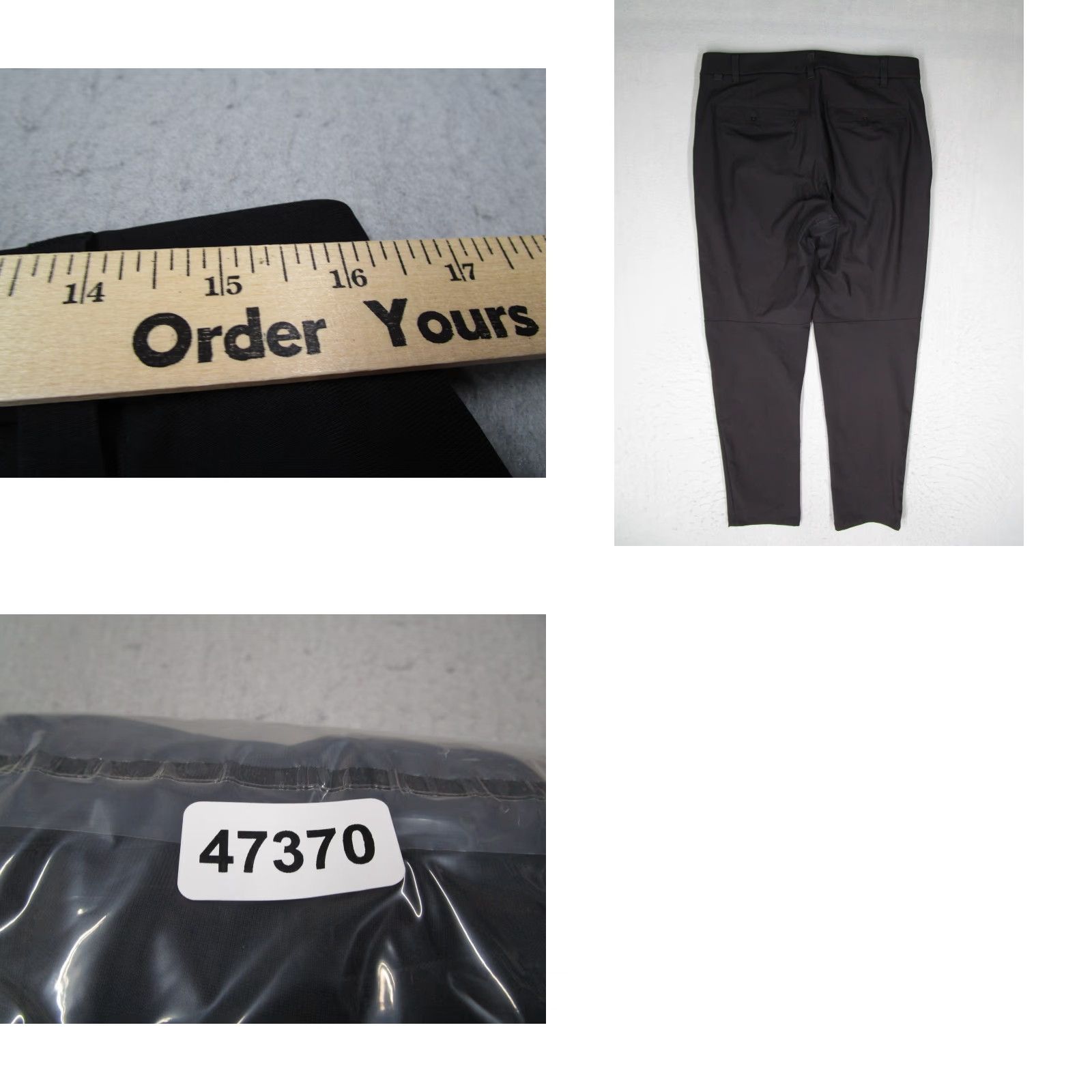 Lululemon Lululemon Pants Mens 32 Black Commission Classic Dress Chino Office Work Shirt Size US 32 / EU 48 - 8 Thumbnail