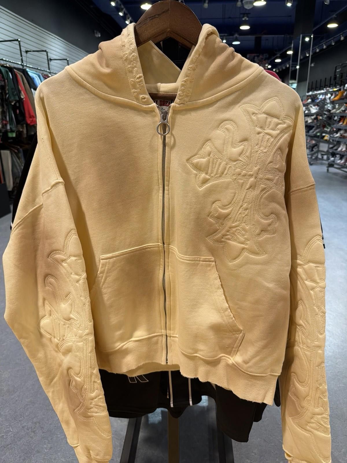 Vale Size L Vale Zip Up Carver Cross Hoodie Authentic Valley Tan Size US L / EU 52-54 / 3 - 5 Thumbnail