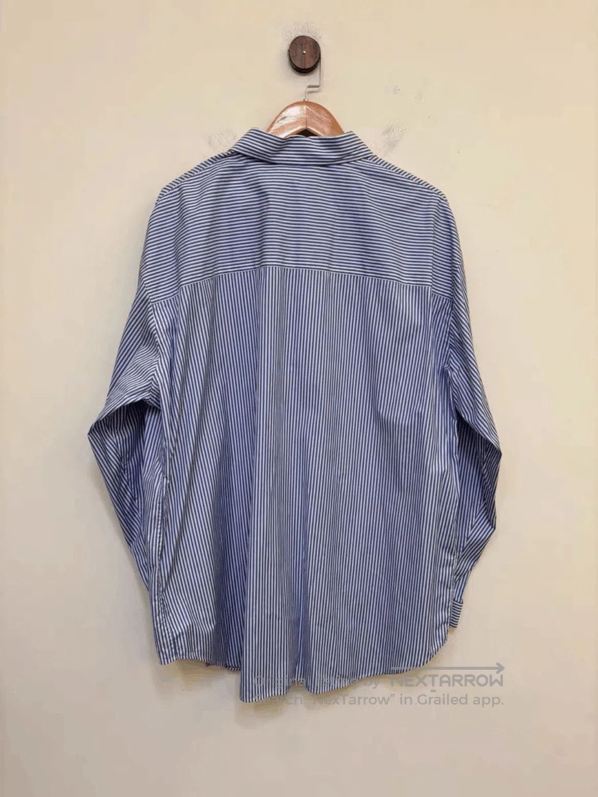 Balenciaga Sz 41 Balenciaga 19SS Oversized Stripe Shirt. Size US L / EU 52-54 / 3 - 6 Thumbnail