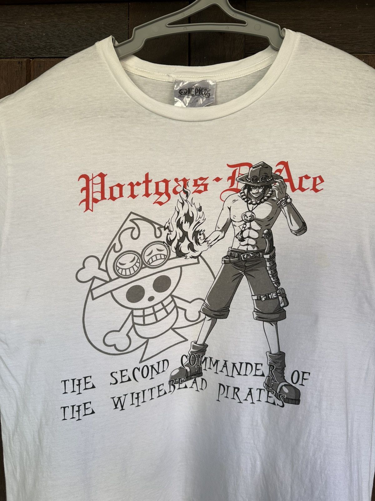 One Piece Vintage Anime One Piece White Shirt Size US M / EU 48-50 / 2 - 4 Thumbnail