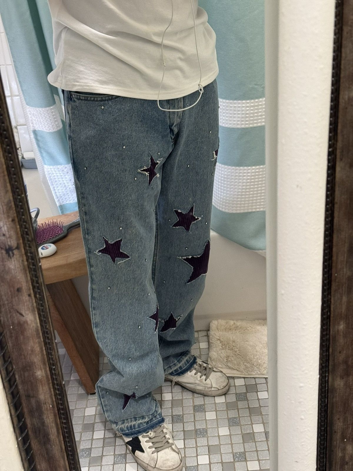 Balenciaga Stars Denim Size US 34 / EU 50 - 2 Thumbnail