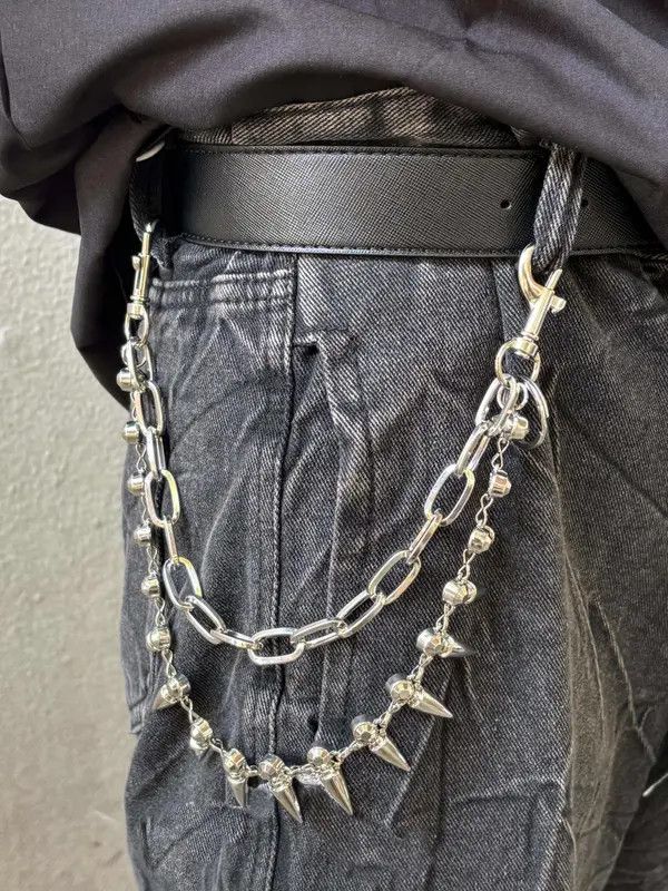 VIBE Rivet Double Layered Chain Size ONE SIZE - 8 Thumbnail