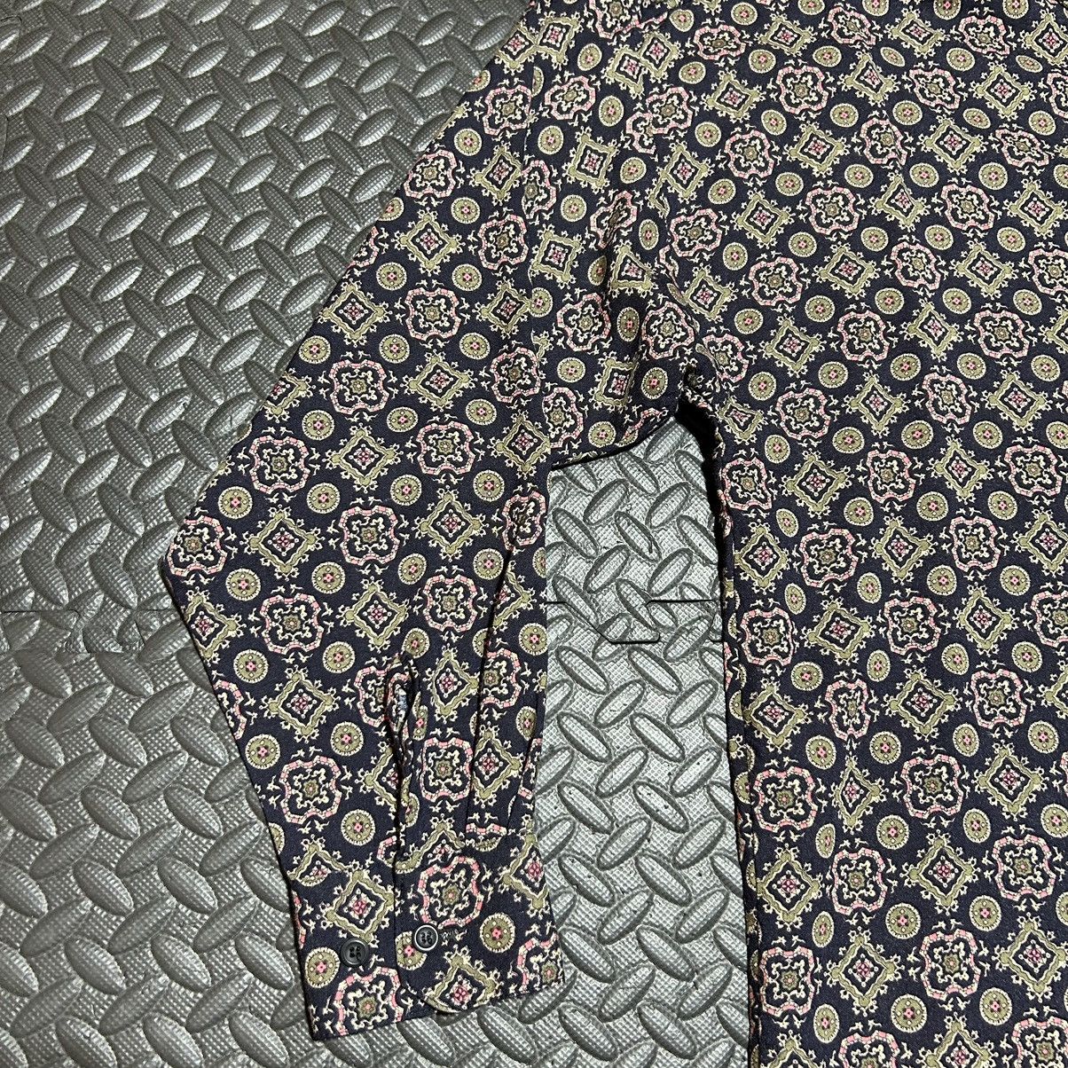 Vintage Vintage MAXX FM Shirt Mens Large Geometric Abstract Rayon Size US L / EU 52-54 / 3 - 5 Thumbnail