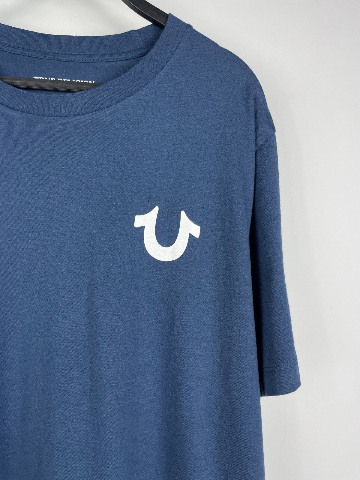 True Religion × Vintage True Religion Buddha Big Logo T-shirt Size US L / EU 52-54 / 3 - 9 Thumbnail