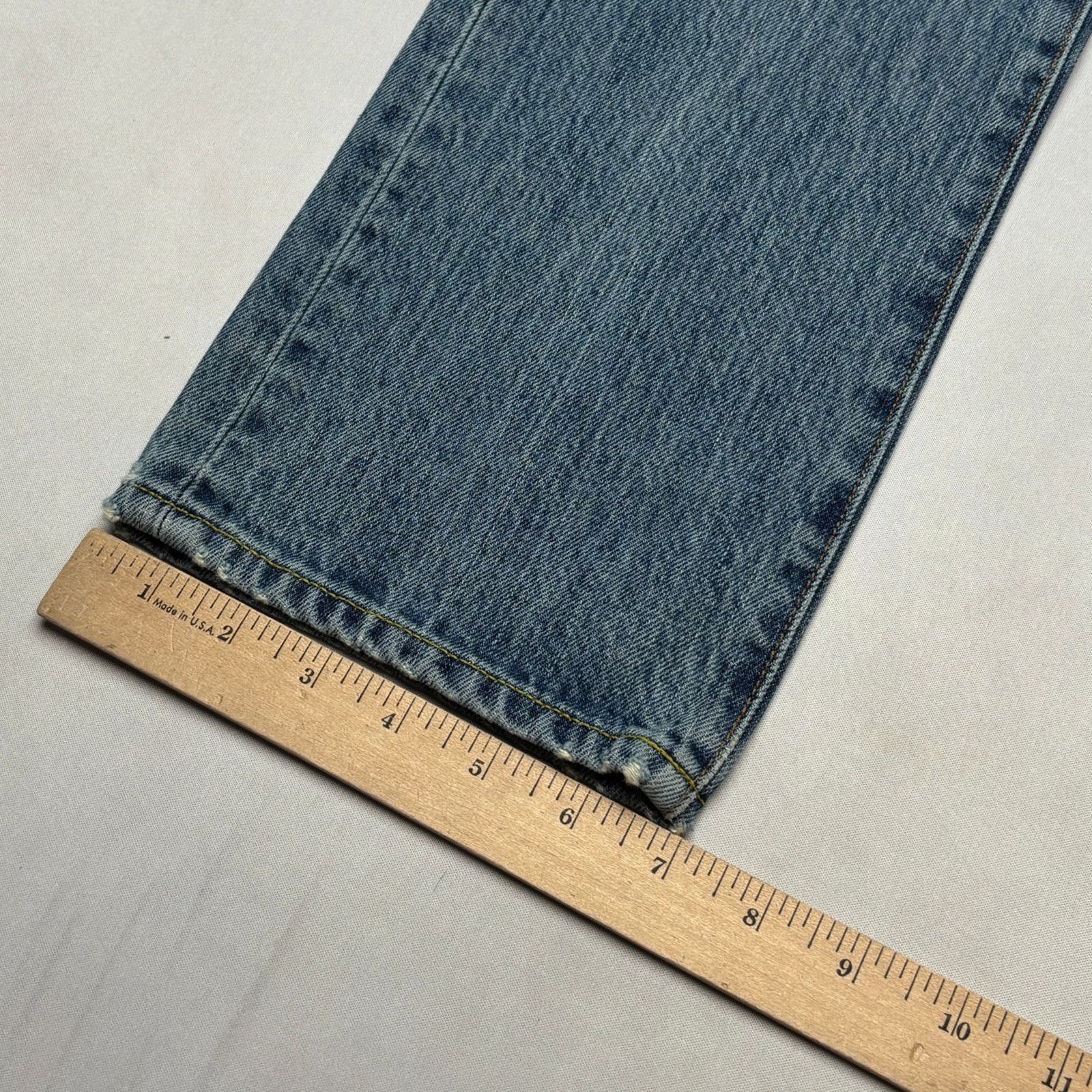 Sid Mashburn $175 Sid Mashburn Slim Straight Jeans 32x30 Made in USA Size US 32 / EU 48 - 8 Thumbnail