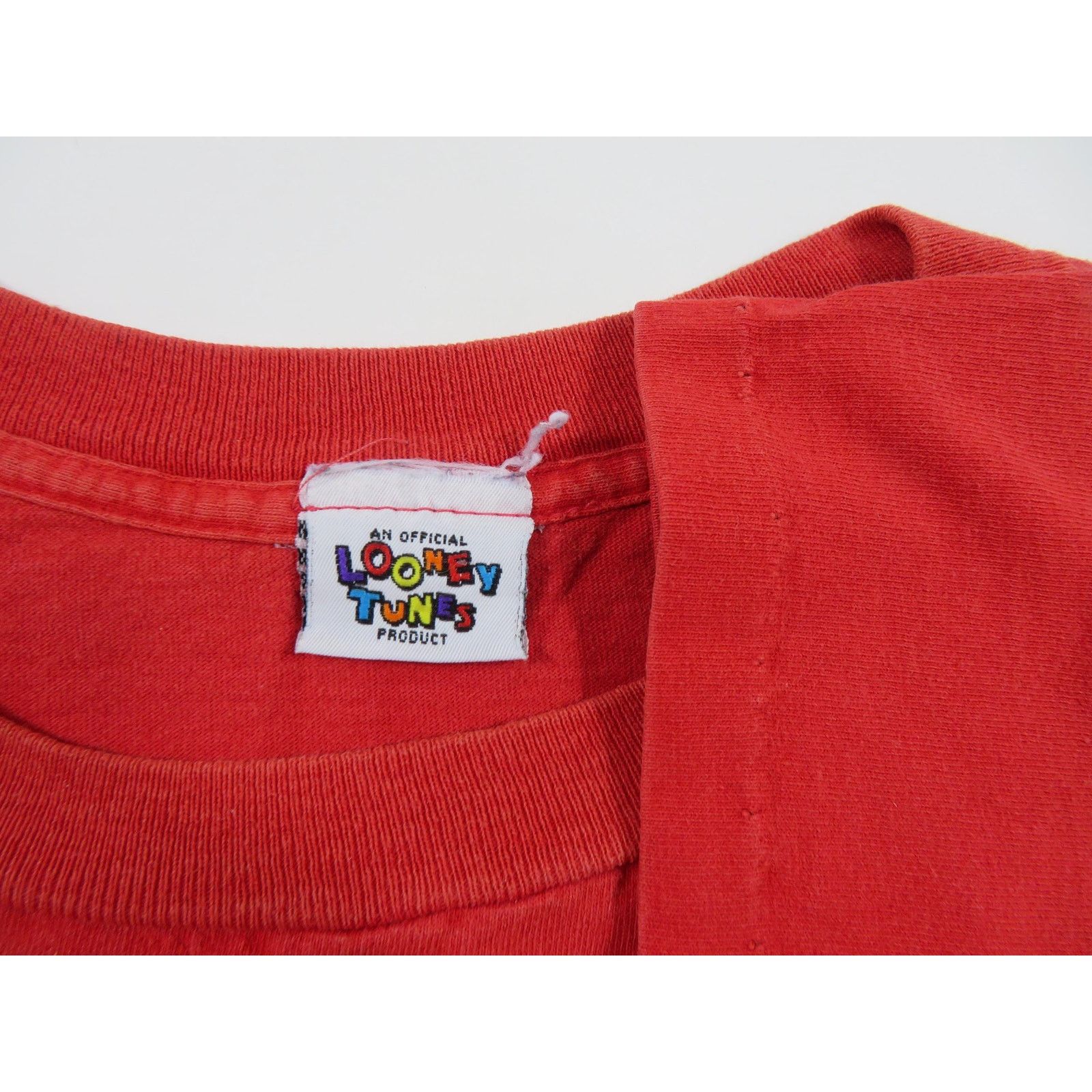 Other Tweety T-Shirt Looney Tunes Red Double Sided Sz 2XL 1990s Size US XXL / EU 58 / 5 - 6 Thumbnail