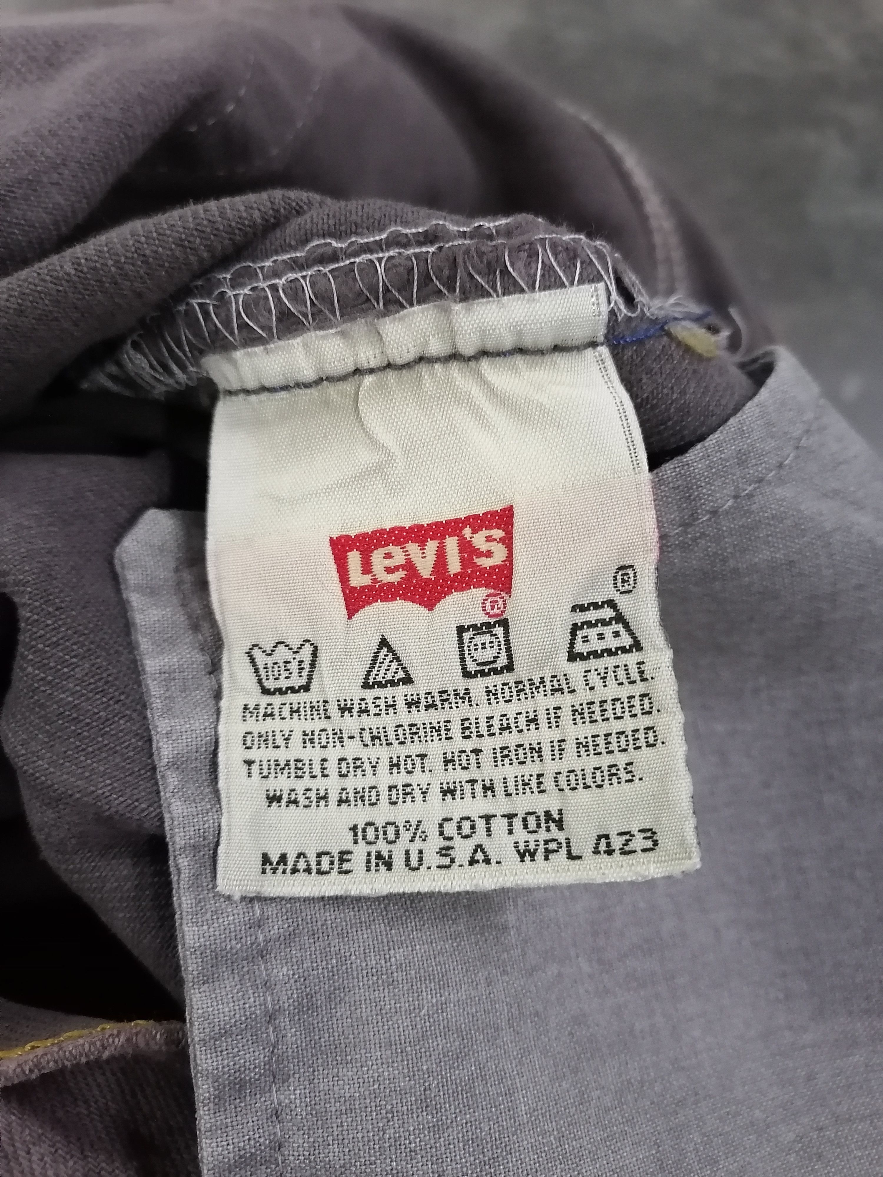 Levi's × Levi's Vintage Clothing Vintage 90s Levi's 501 Dyed Purple Distressed Denim Pants Size US 28 / EU 44 - 9 Thumbnail
