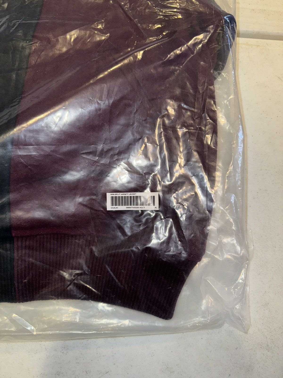 Maison Margiela × Supreme Supreme MM6 Maison Margiela Split Varsity Jacket Size US XL / EU 56 / 4 - 8 Thumbnail