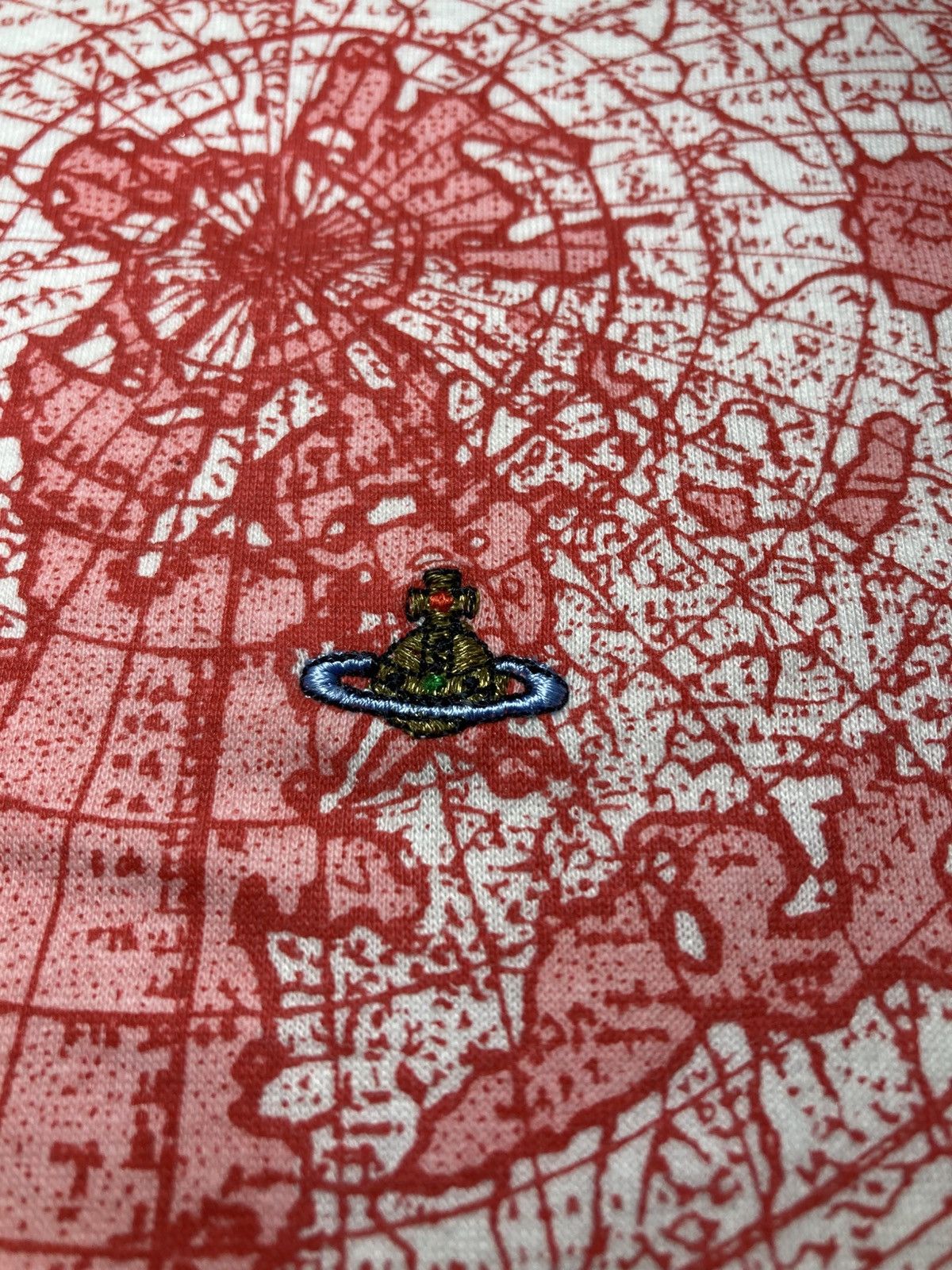 Vivienne Westwood 90s Vivienne Westwood Heart Map Globe Orb 1991 Vintage VW Size US S / EU 44-46 / 1 - 4 Thumbnail