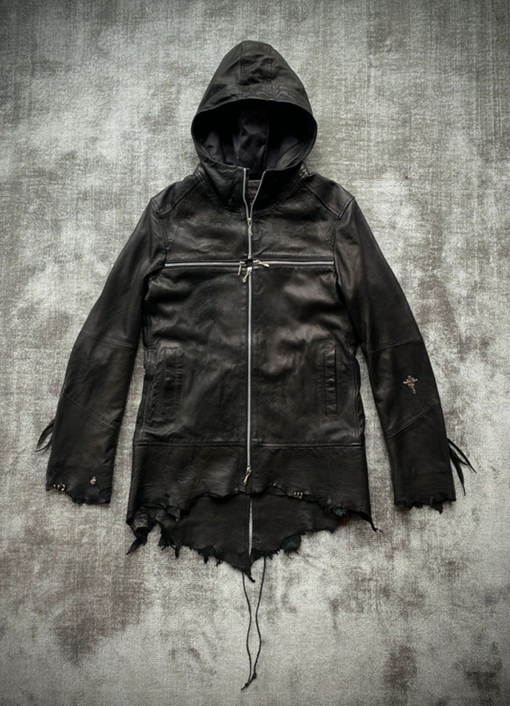 14th Addiction 14th addiction blood crosszip w charms | Grailed