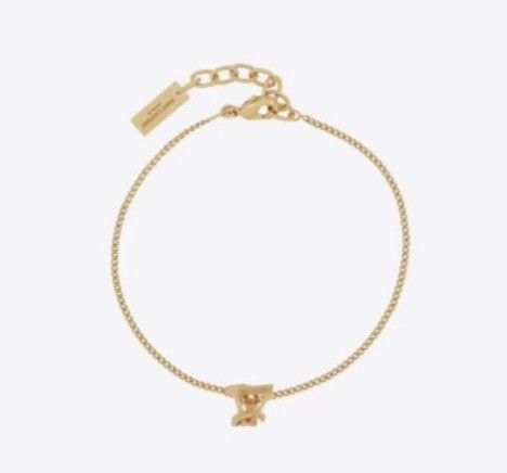 Saint Laurent Paris Saint Laurent Opyum Twist Bracelet in Metal Size ONE SIZE - 2 Thumbnail