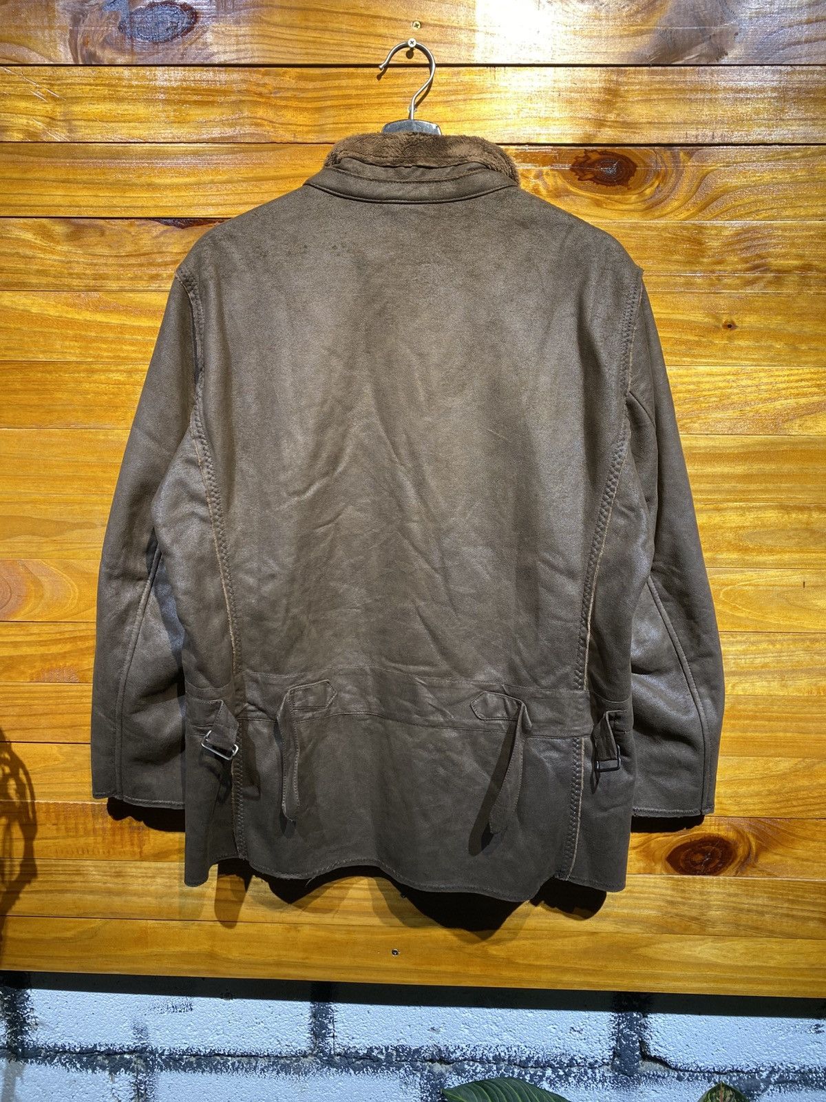 Playboy Vintage Playboy Collection Brown Faux Suede Jacket Size US M / EU 48-50 / 2 - 9 Thumbnail