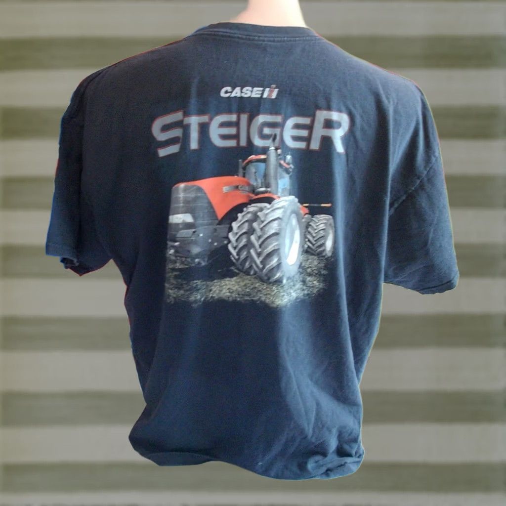 Vintage New title: Case Steiger Tractor Graphic Shirt Mens 3XL Farming INTERNATIONAL HARVESTER Vintage Size US XXL / EU 58 / 5 - 1 Thumbnail