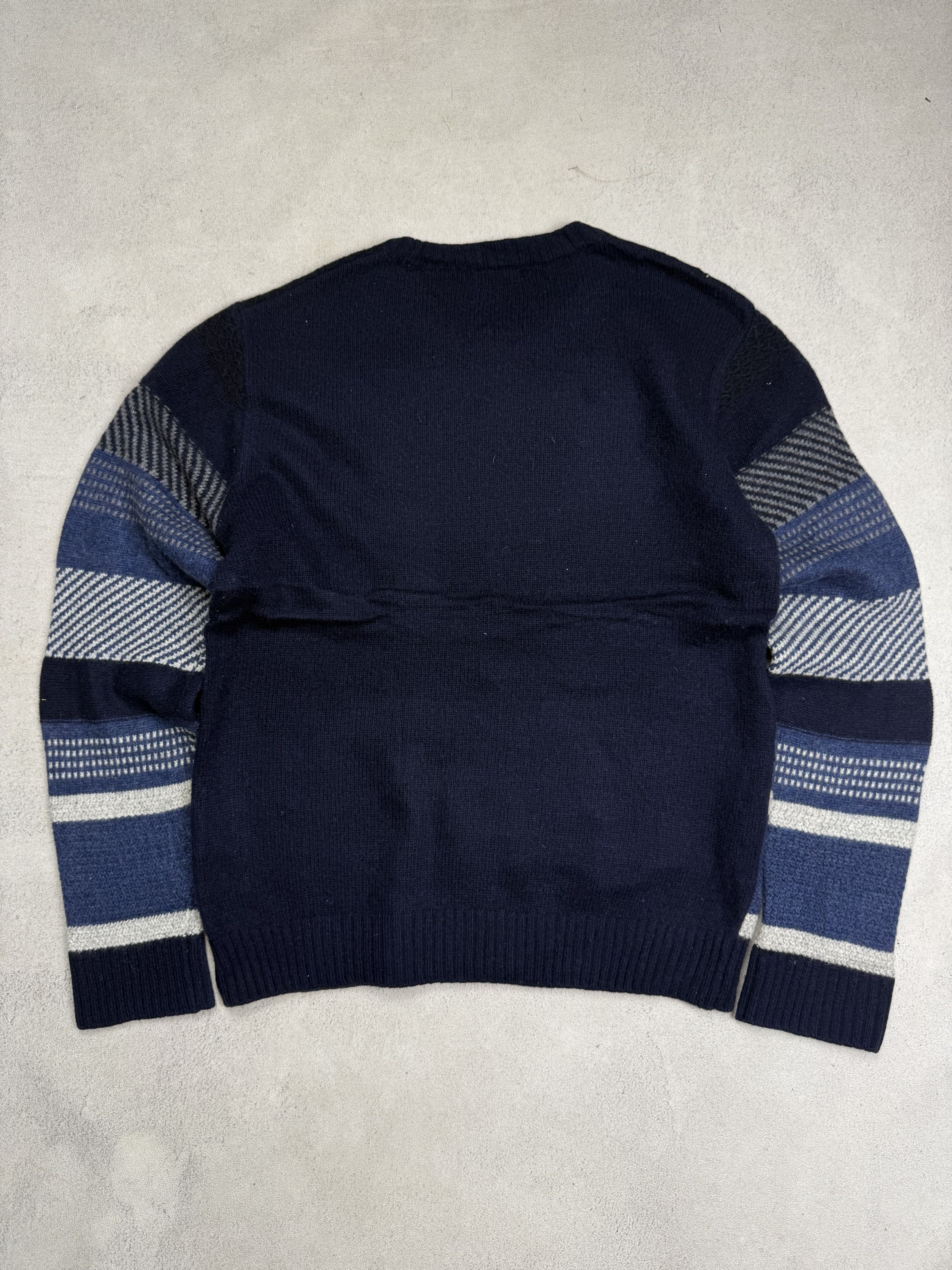 Japanese Brand SIEG Striped Knit Sweater Jumper Size US M / EU 48-50 / 2 - 4 Thumbnail