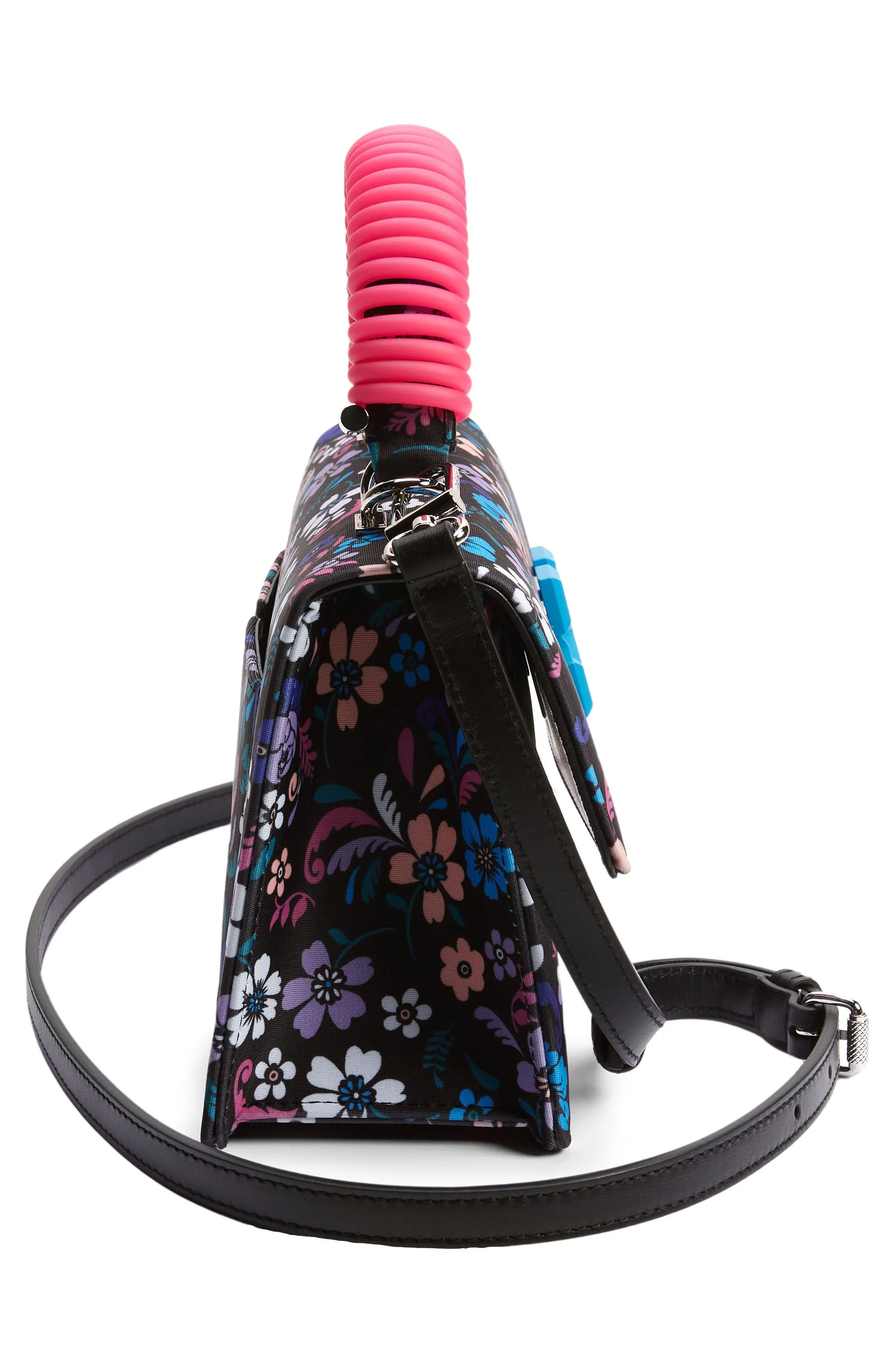 Off-White OFF-WHITE Jitney Floral Top Handle Shoulder Bag NWT $1857 Size ONE SIZE - 2 Thumbnail