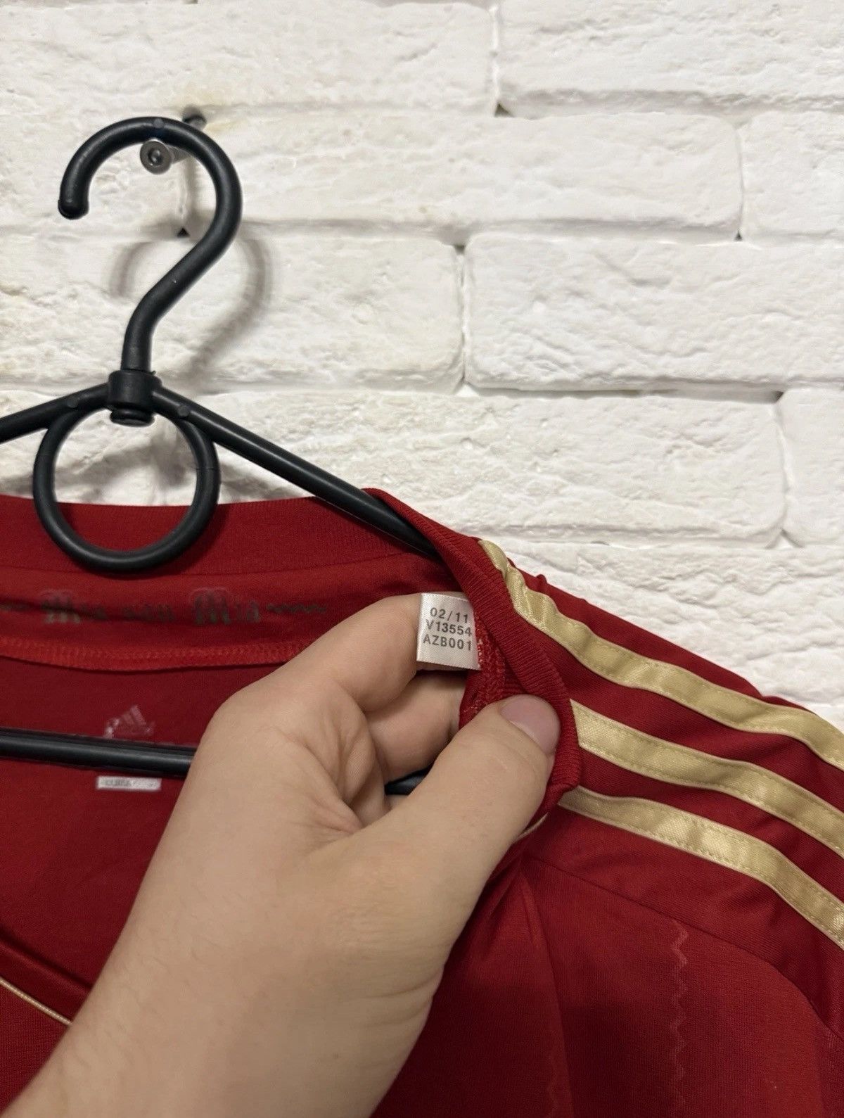 Adidas Adidas Bayern Munich 11 Home Jersey #28 BADSTUBER Football Size US XXL / EU 58 / 5 - 11 Thumbnail