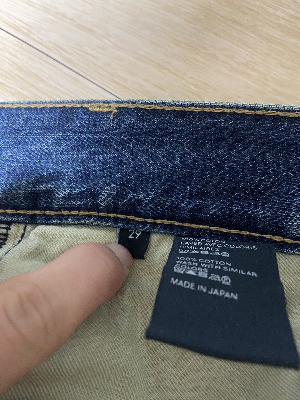 Celine × Hedi Slimane 29 Celine midnight sapphire Wesley denim pants jeans Size US 29 - 12 Thumbnail
