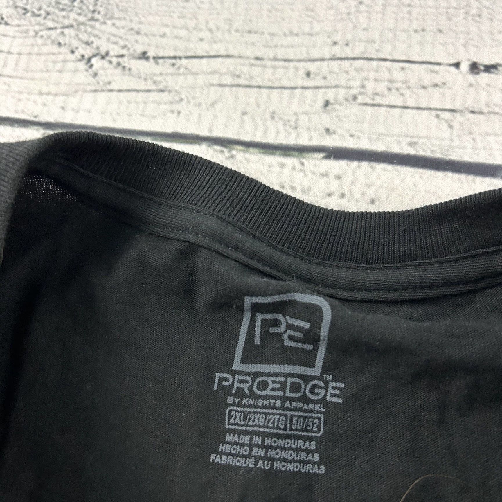 Vintage PRO Edge Ohio State Buckeyes Short Sleeve T Shirt Men's 2XL Black Size US XXL / EU 58 / 5 - 4 Thumbnail