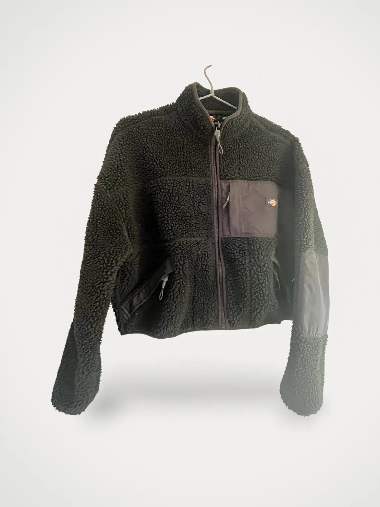 Dickies Dickies Red Chute Fleece jacket (cropped) Jacket Size XS / US 0-2 / IT 36-38 - 1 Thumbnail