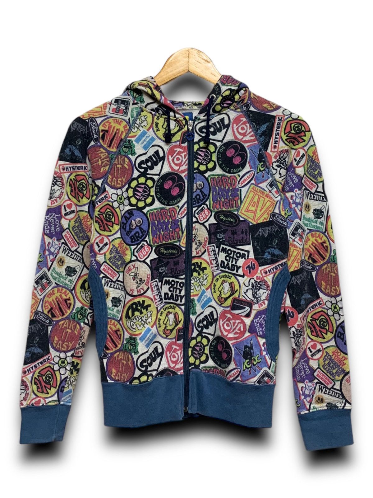 Designer HYSTERIC GLAMOUR JAPANESE BRAND SWEATSHIRT AND HOODIE Size S / US 4 / IT 40 - 2 Thumbnail