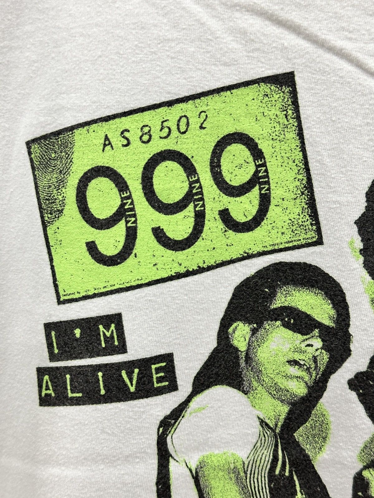 Band Tees × Vintage vintage 2002 999 quite disappointing single promo t-shirts Size US L / EU 52-54 / 3 - 4 Thumbnail