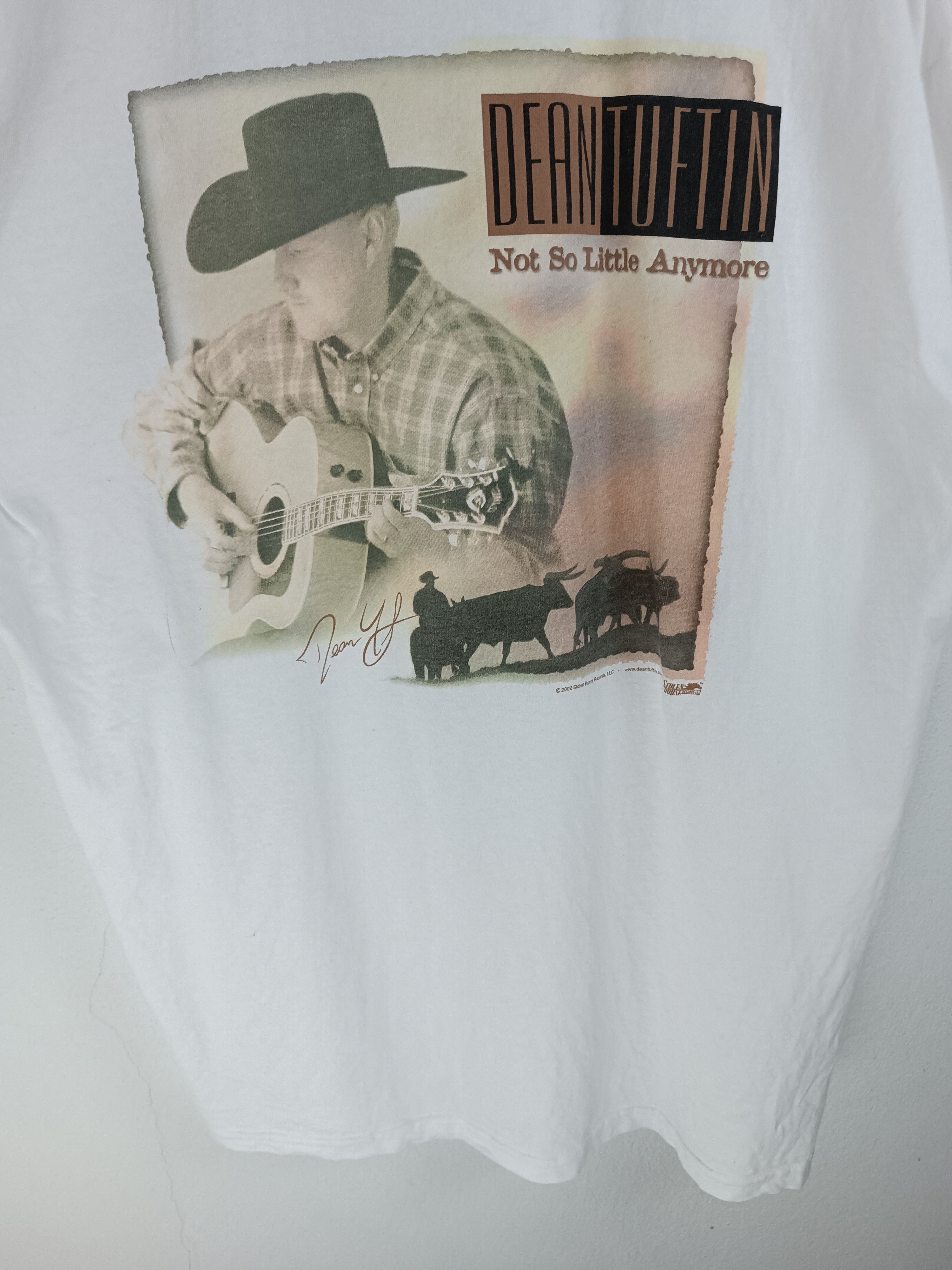 Vintage VINTAGE '02 DEAN TUFTIN (tim mcgraw keith urban chesney) Size US L / EU 52-54 / 3 - 11 Thumbnail