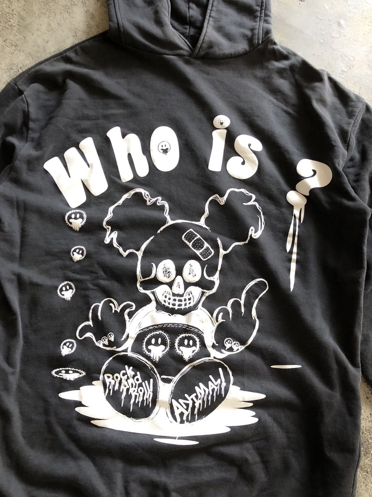 Japanese Brand × Seditionaries JAPANESE GLAD NEWS “WHO IS ROCK AND ROLL ANIMAL” HOODIE Size US L / EU 52-54 / 3 - 4 Thumbnail