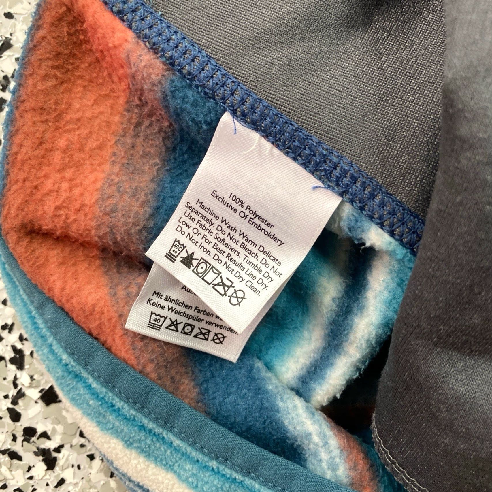 Eddie Bauer Eddie Bauer Sweater Mens L Striped Fleece 1/4 Button Pullover Blue Size US L / EU 52-54 / 3 - 5 Thumbnail