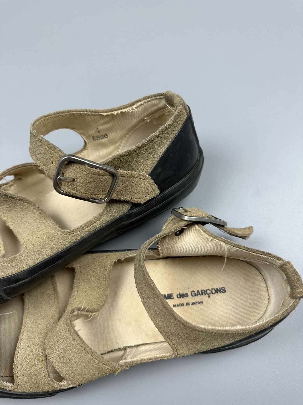 Comme des Garcons Comme Des Garcons 4 ES26 Leather Ballet Flats Sandal Size US 6.5 / EU 39-40 - 11 Thumbnail