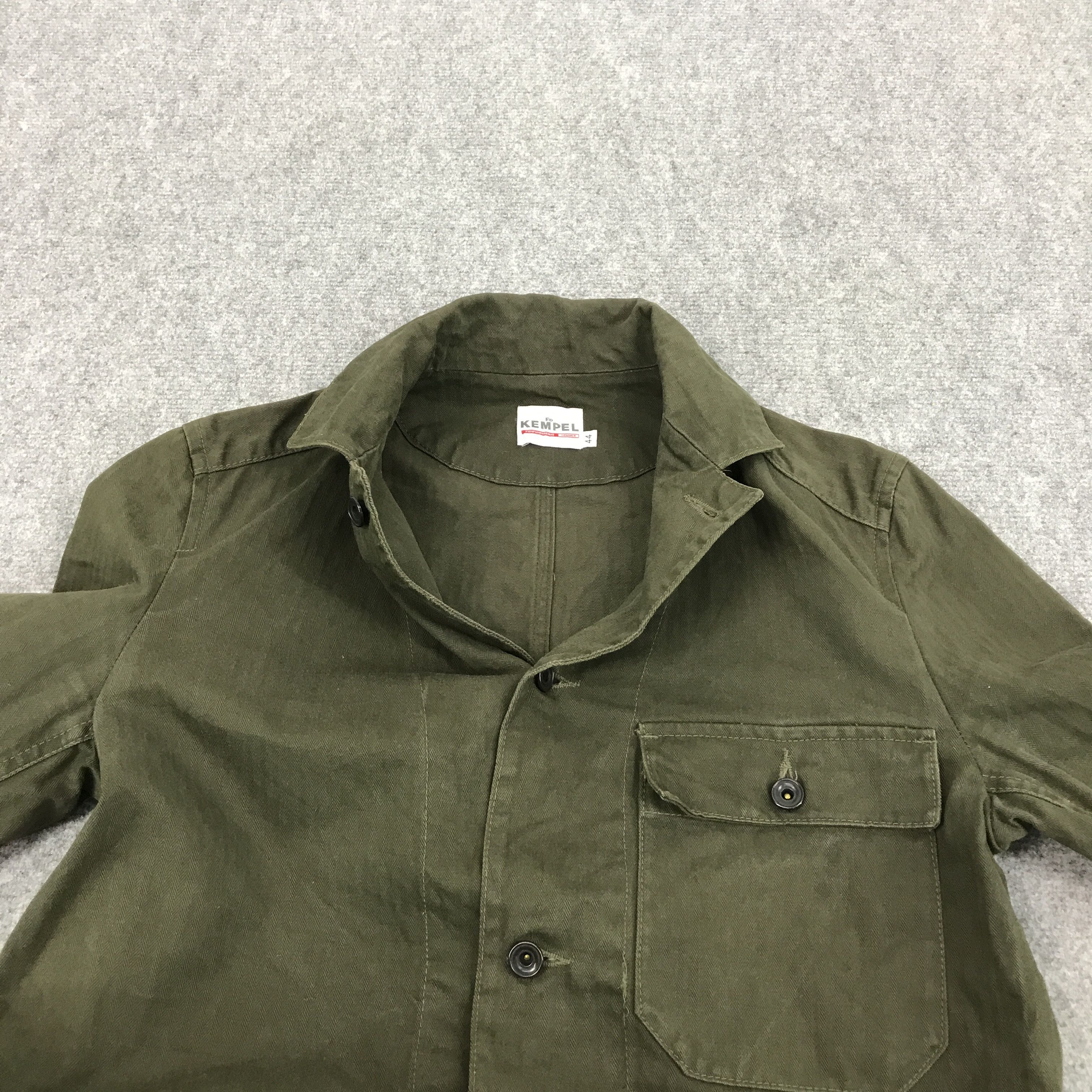 Japanese Brand KEMPEL PARKAS STYLE BUTTON JACKET Size US M / EU 48-50 / 2 - 4 Thumbnail