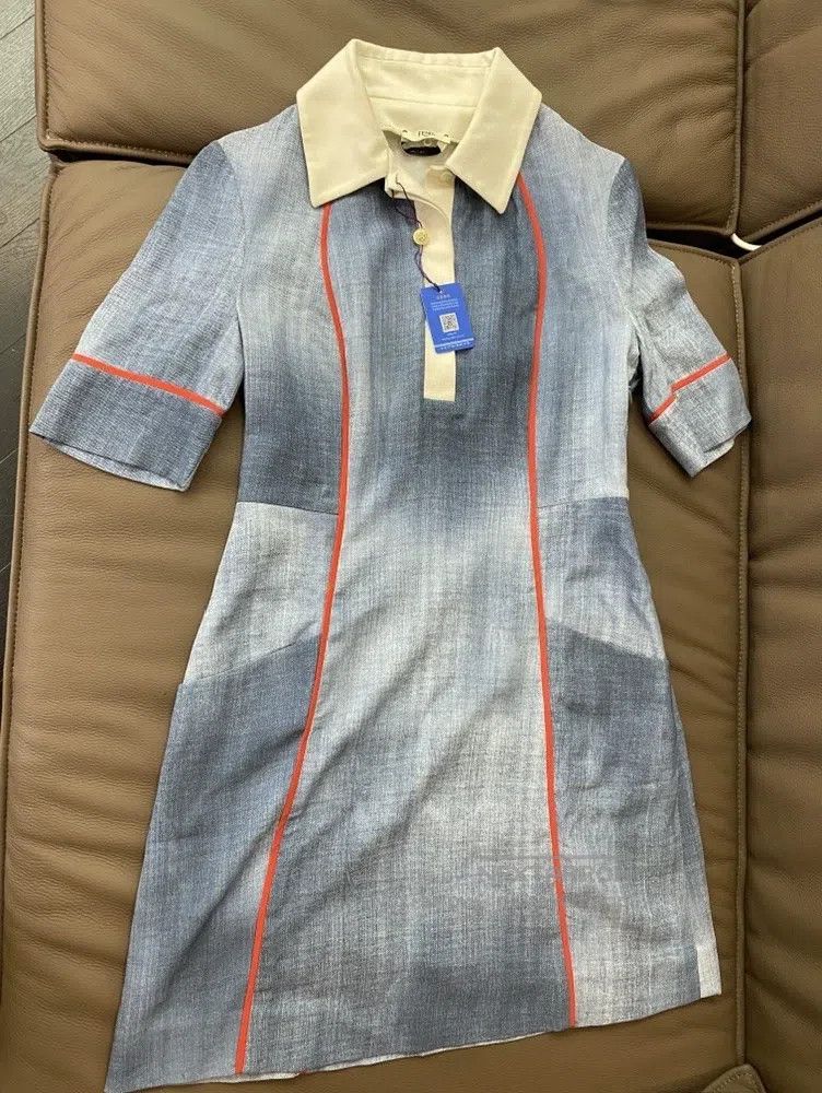 Fendi Fendi Denim blue dress Size XS / US 0-2 / IT 36-38 - 1 Thumbnail