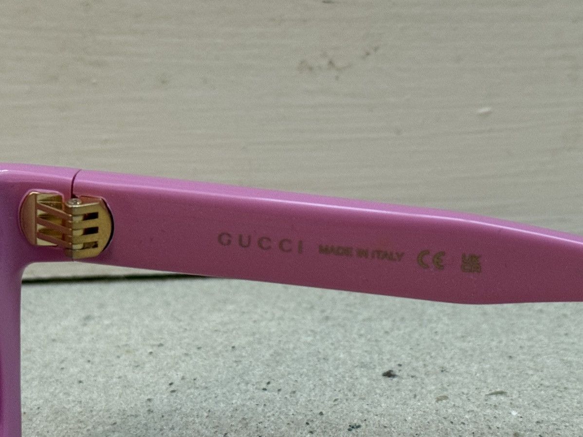 Gucci Gucci rectangle frame pink sunglasses Size ONE SIZE - 7 Thumbnail
