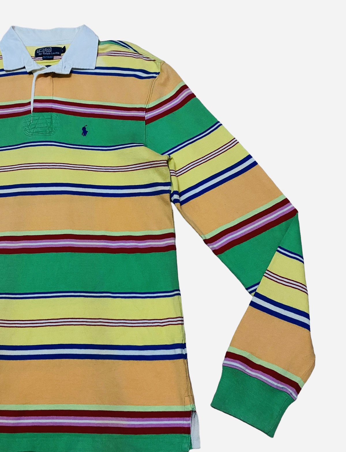 Polo Ralph Lauren × Rugby Ralph Lauren × Vintage Rare Design Vintage Polo Ralph Lauren Rugby T-shirt 1990s Size US L / EU 52-54 / 3 - 6 Thumbnail