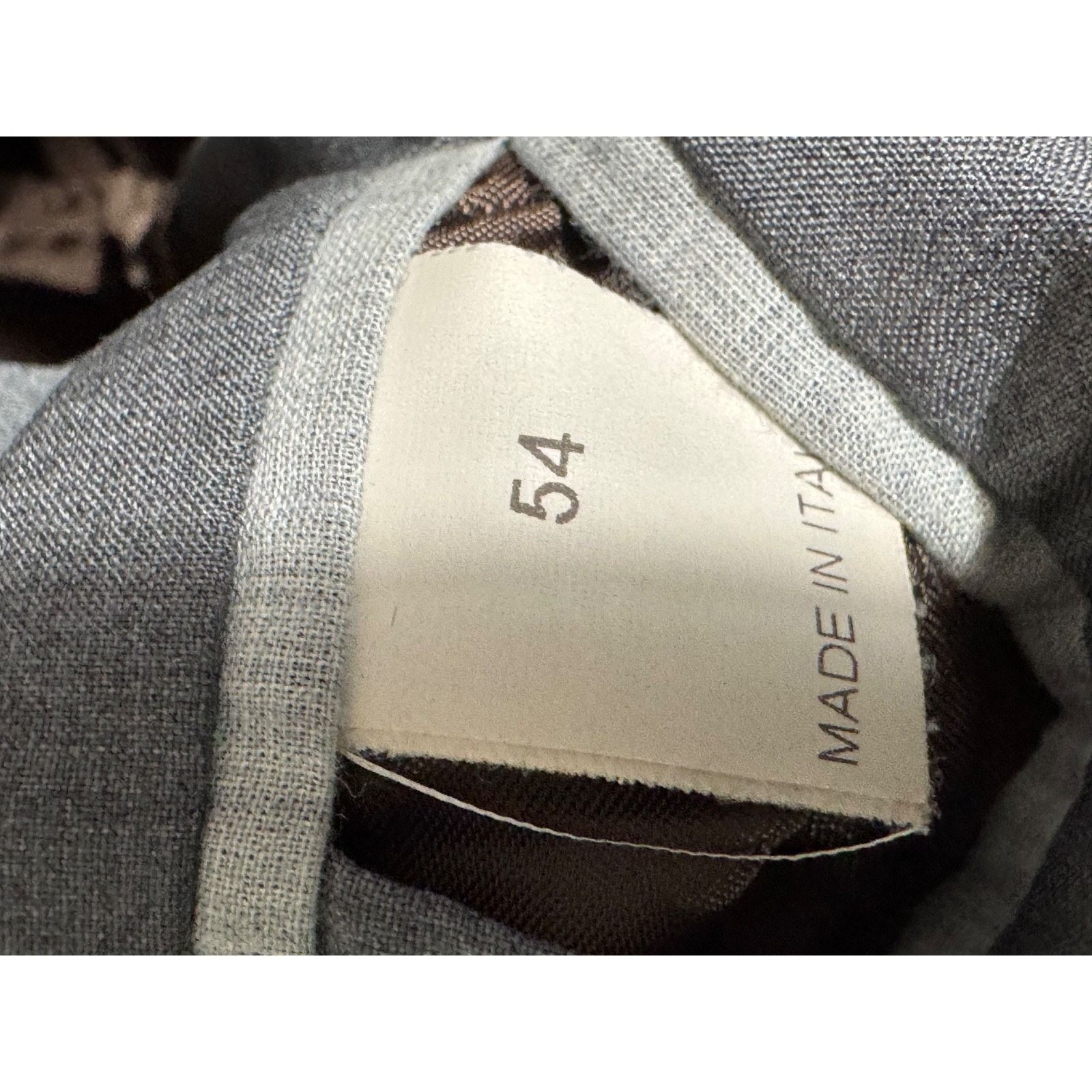 Brunello Cucinelli Brunello Cucinelli Gray Wool Silk Unstructured Blazer 44R Size 44R - 6 Thumbnail