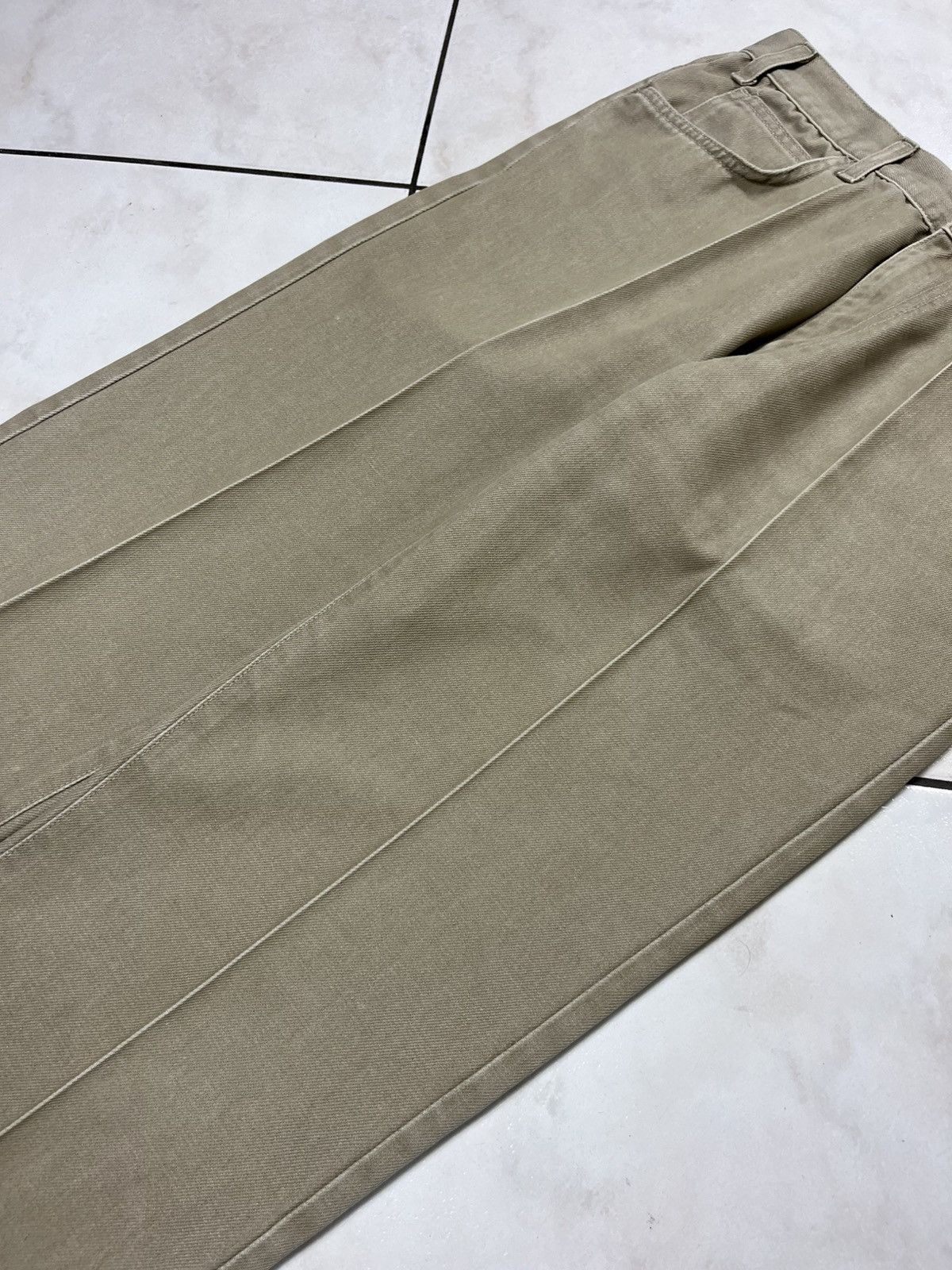 Levi's × Levi's Vintage Clothing × Vintage Vintage 90s Levi’s sta-prest center creased pants casual Size US 32 / EU 48 - 9 Thumbnail