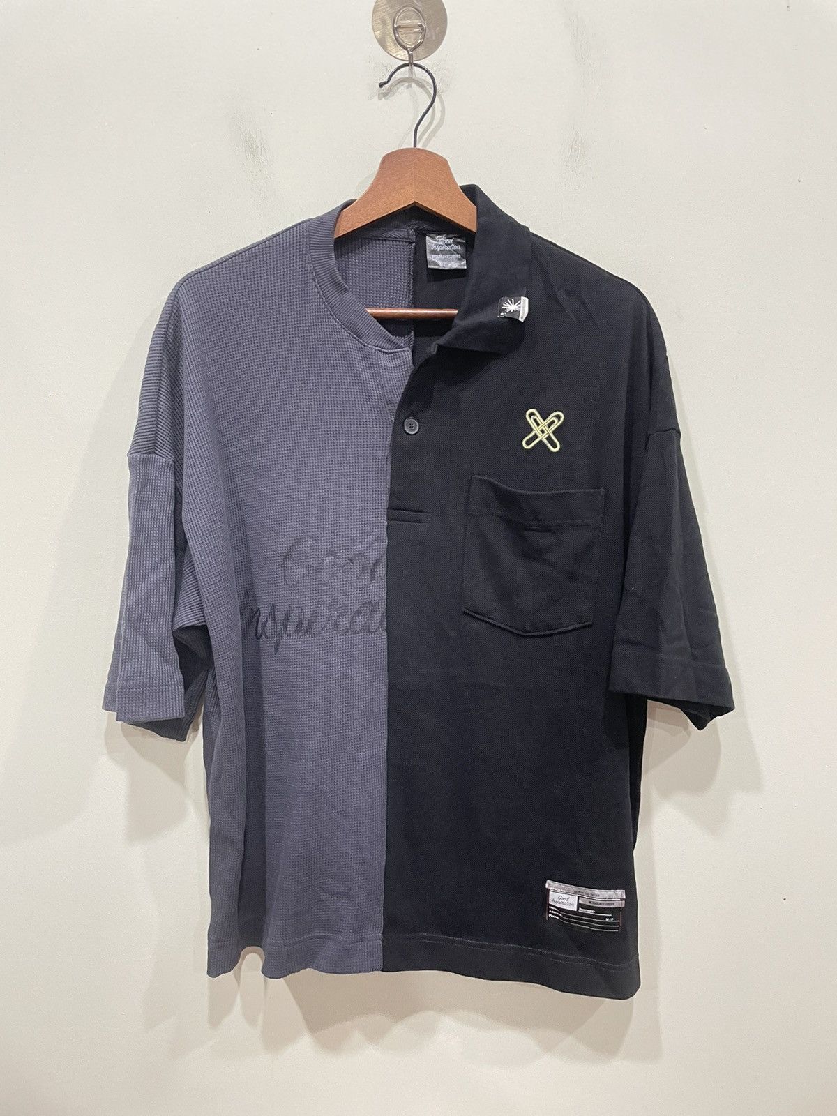GU × Maison MIHARA YASUHIRO Good Inspiration Miharayasuhiro Two Tone Shirt Size US M / EU 48-50 / 2 - 1 Thumbnail