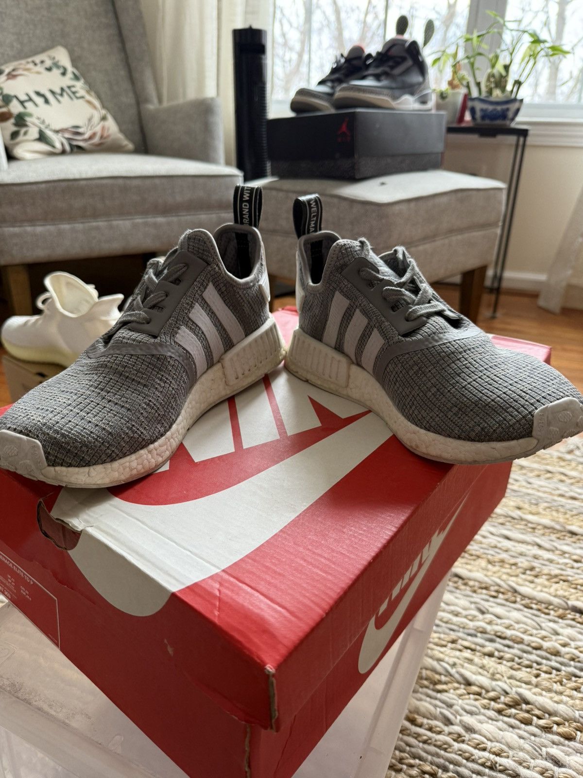 Adidas Adidas NMD R1 Grey size 10 Size US 10 / EU 43 - 4 Thumbnail