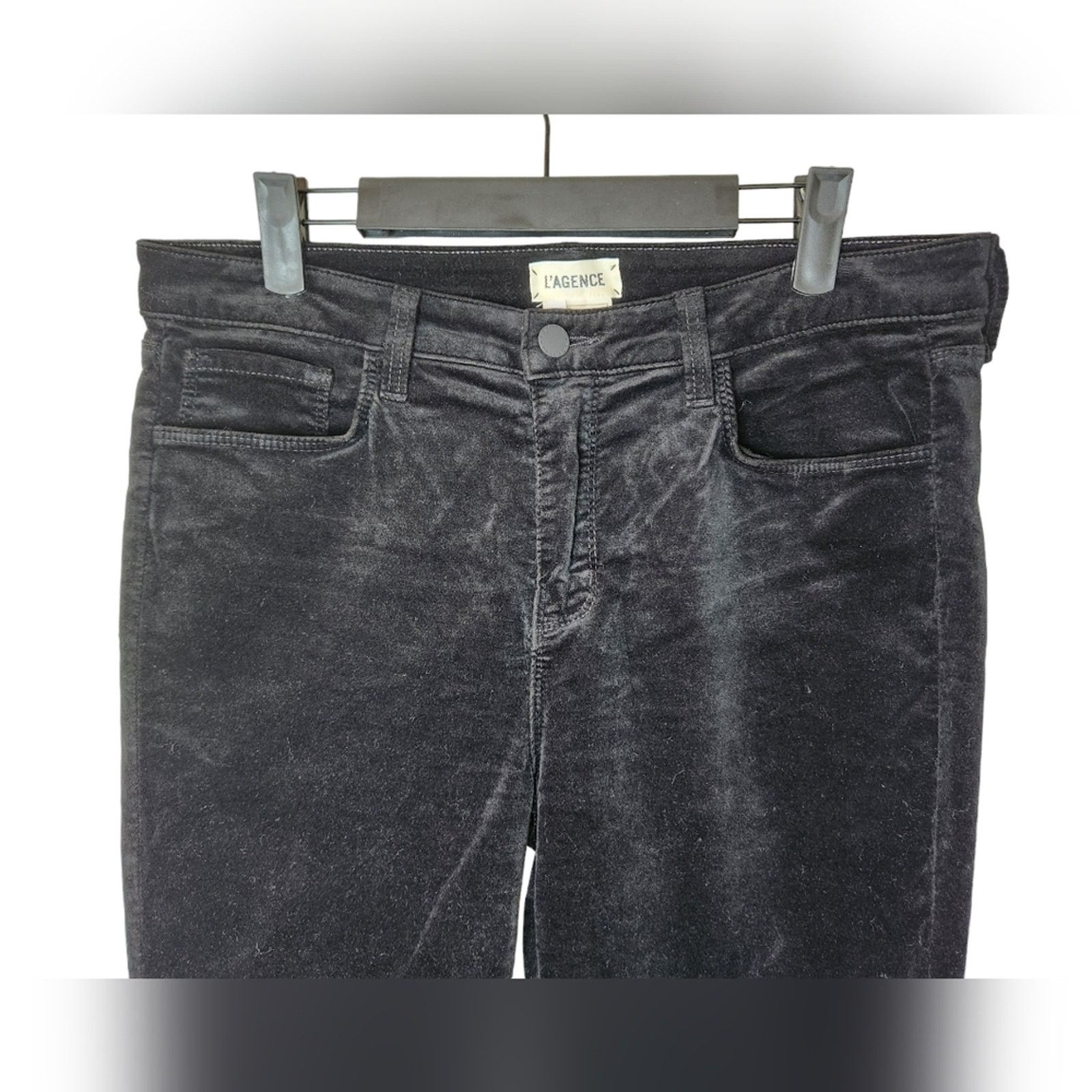 L'AGENCE L'Agence Margot Velvet Jean with High Rise 30 Size 30" / US 8 / IT 44 - 6 Thumbnail