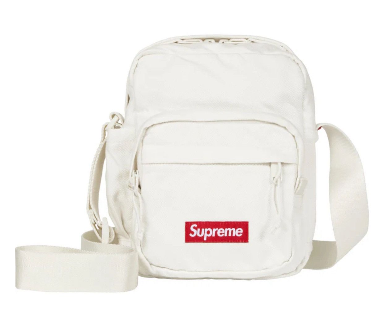 Supreme Supreme White fleece leopard backpack bag | Grailed