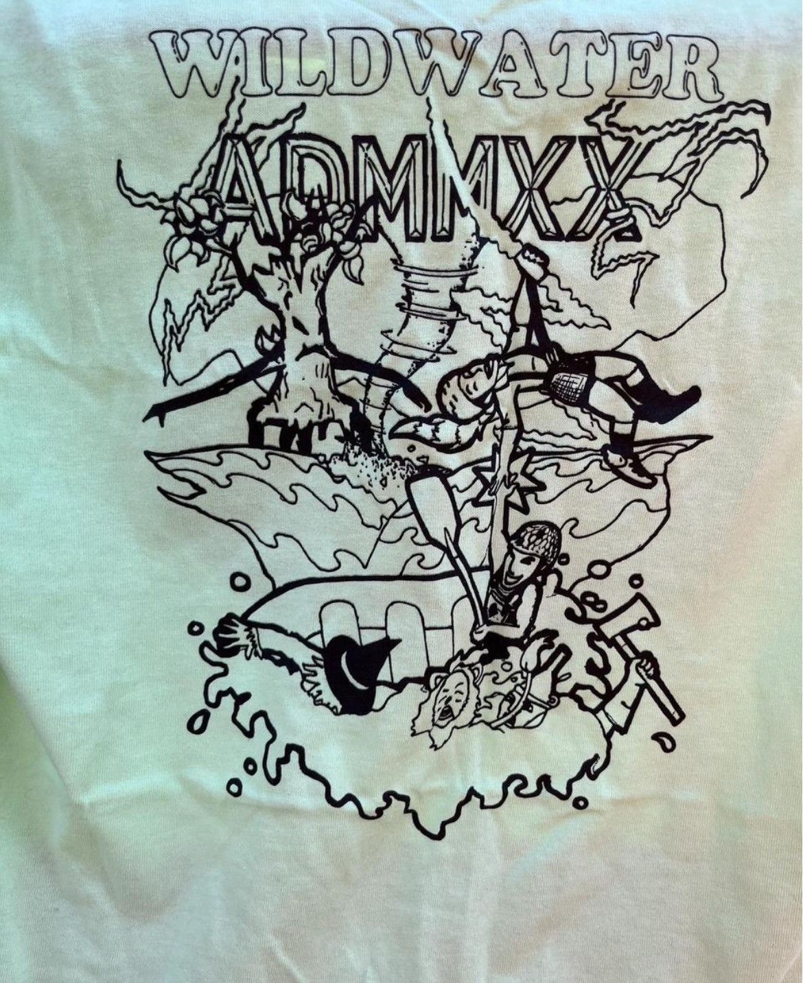 River Island WILDWATER ADMMXX Graphic T-Shirt HAV Sleeve collab Size US S / EU 44-46 / 1 - 4 Thumbnail