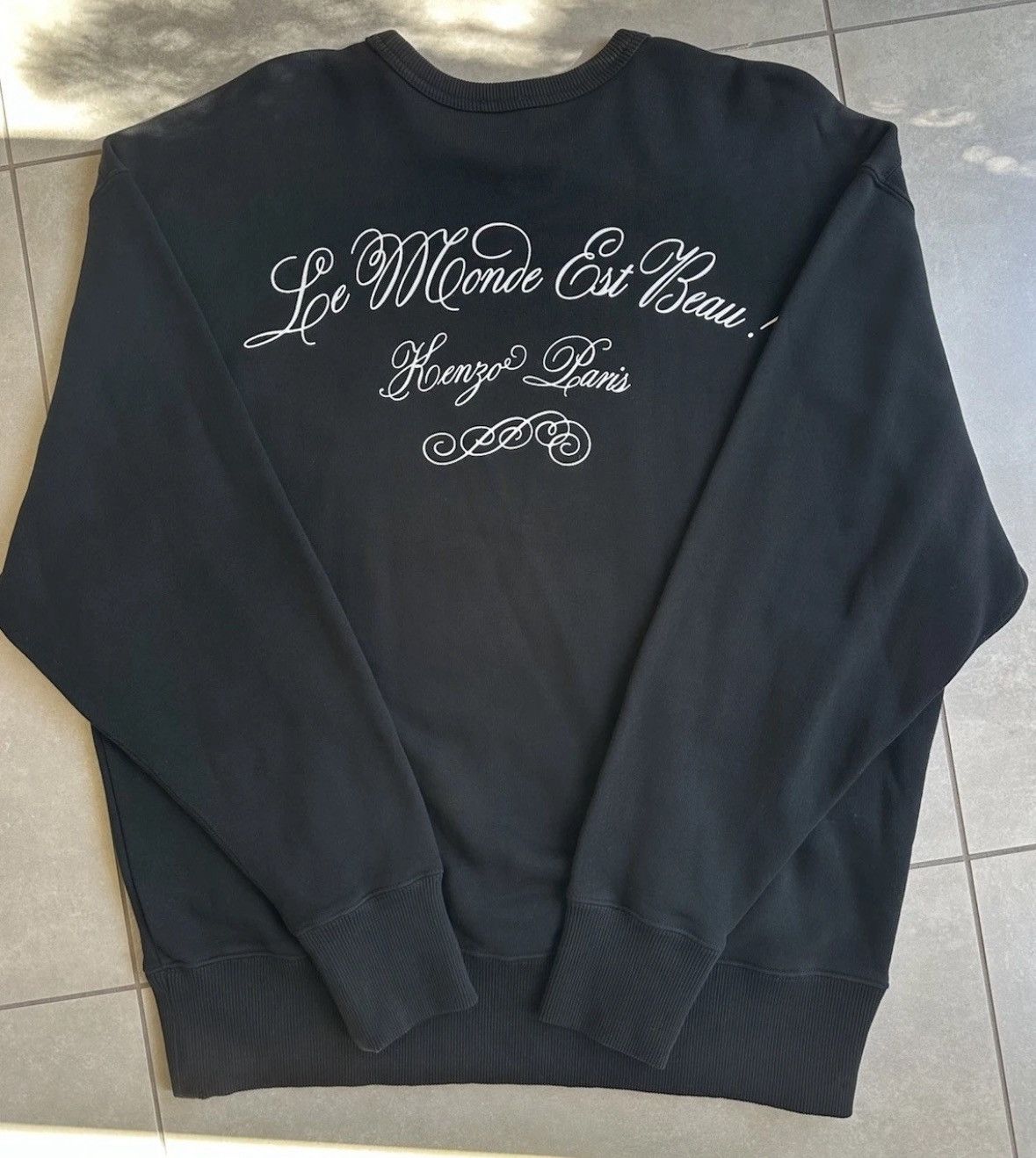 Kenzo KENZO Tiger Cotton-Jersey Sweatshirt Size US S / EU 44-46 / 1 - 2 Thumbnail