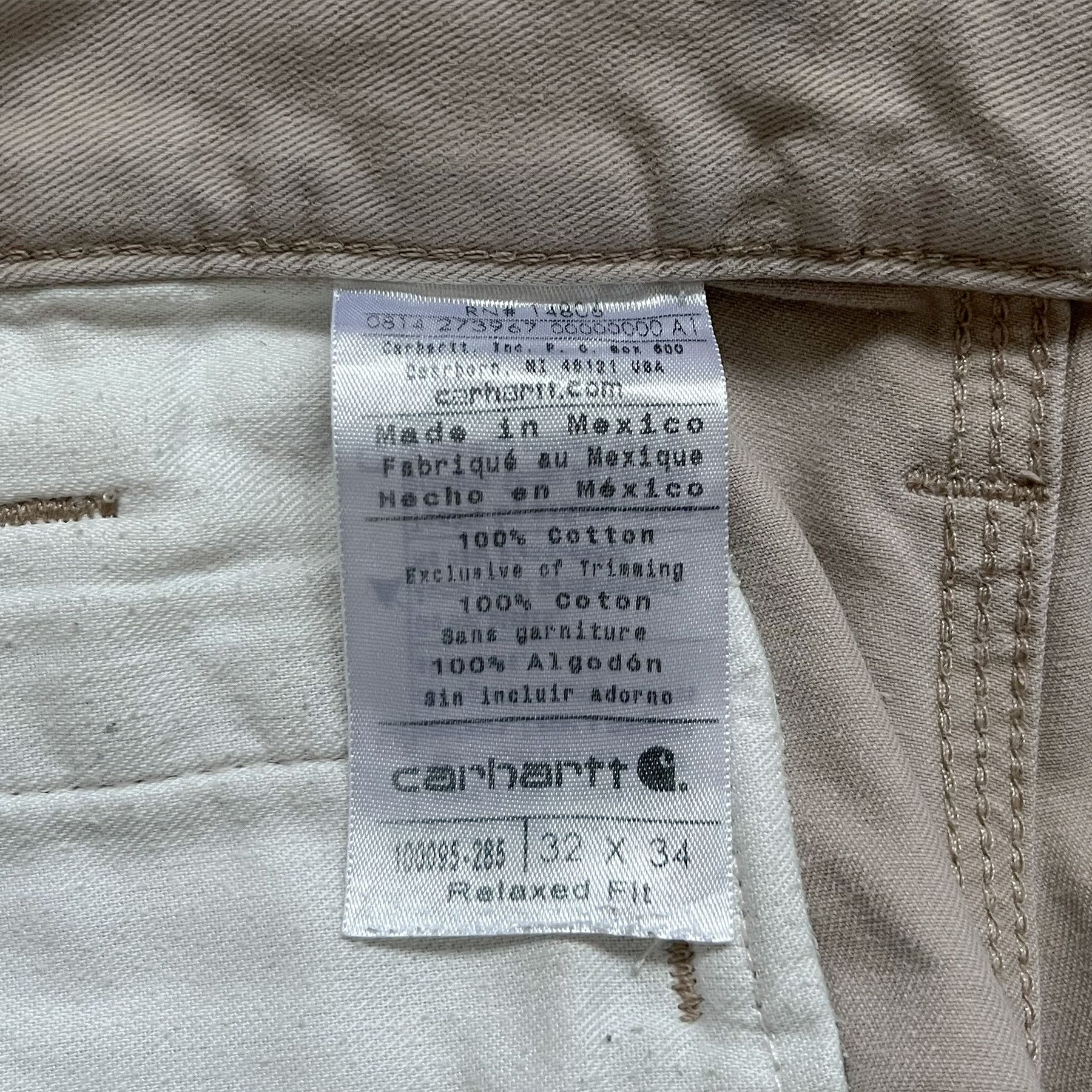 Carhartt Carhartt Relaxed Fit Vintage Pants • W32L34 (M size) Size US 32 / EU 48 - 5 Thumbnail